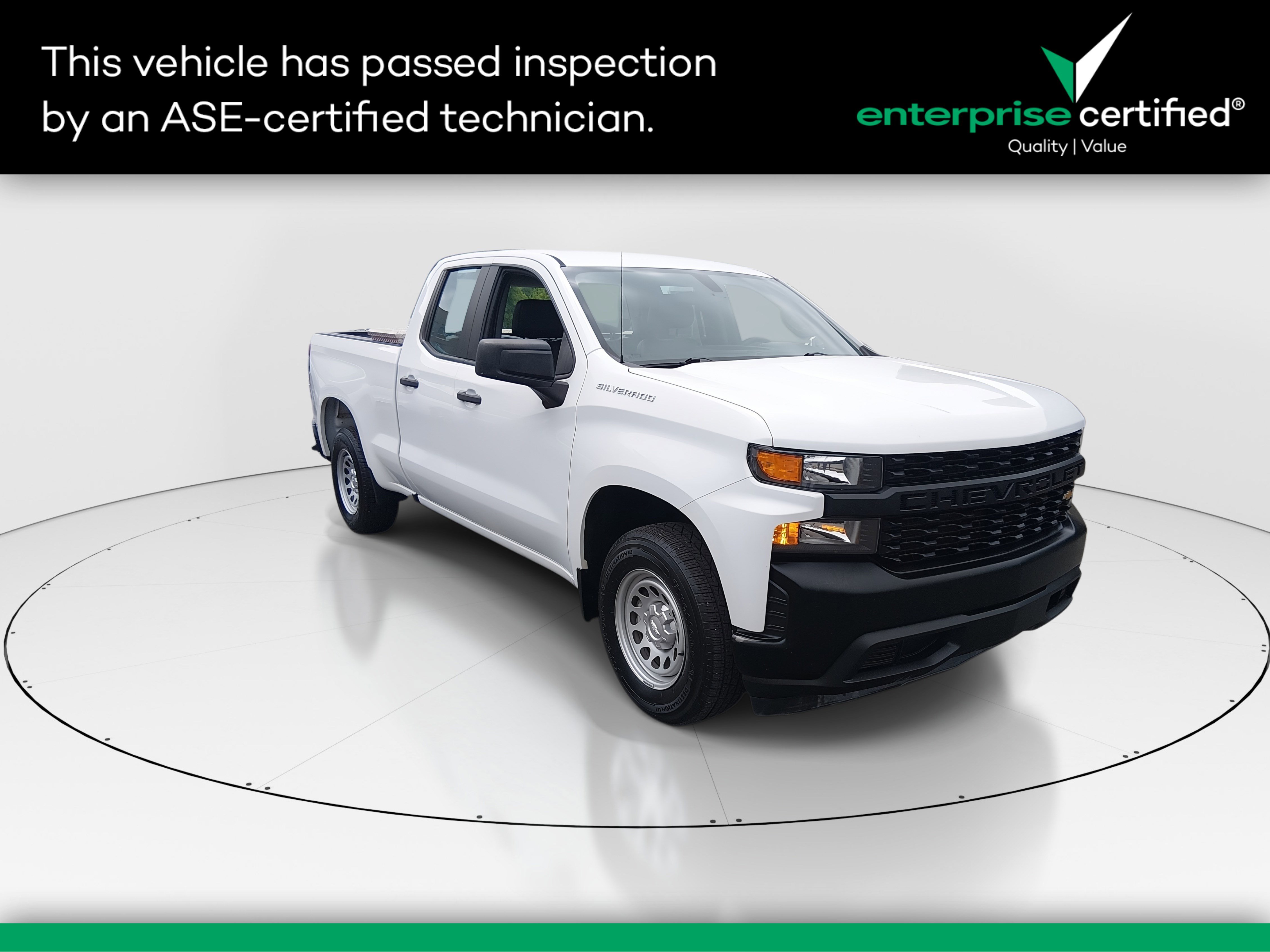 Used 2021 Chevrolet Silverado 1500 2WD Double Cab 147" Work Truck