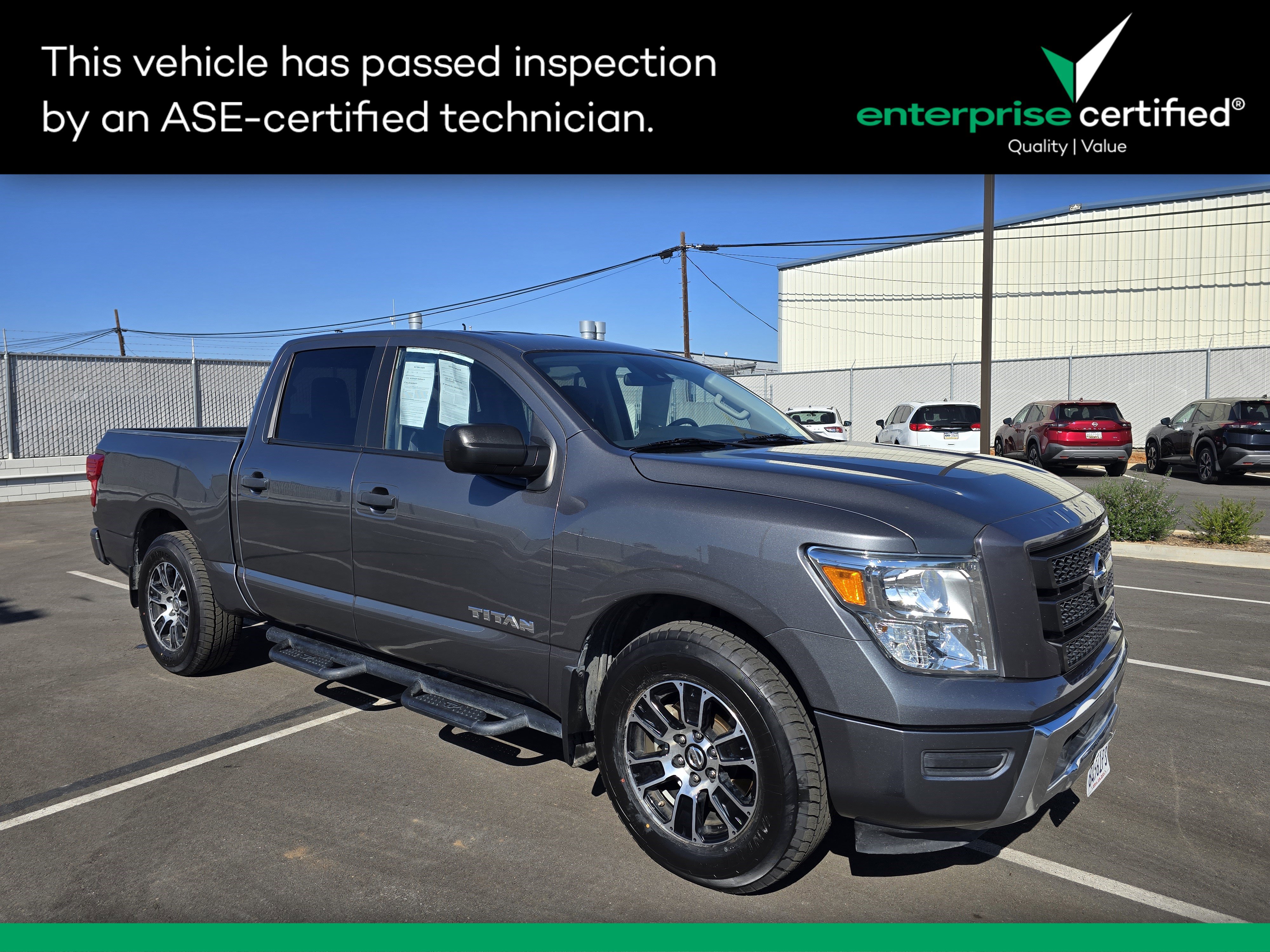 Used 2022 Nissan Titan 4x2 Crew Cab SV