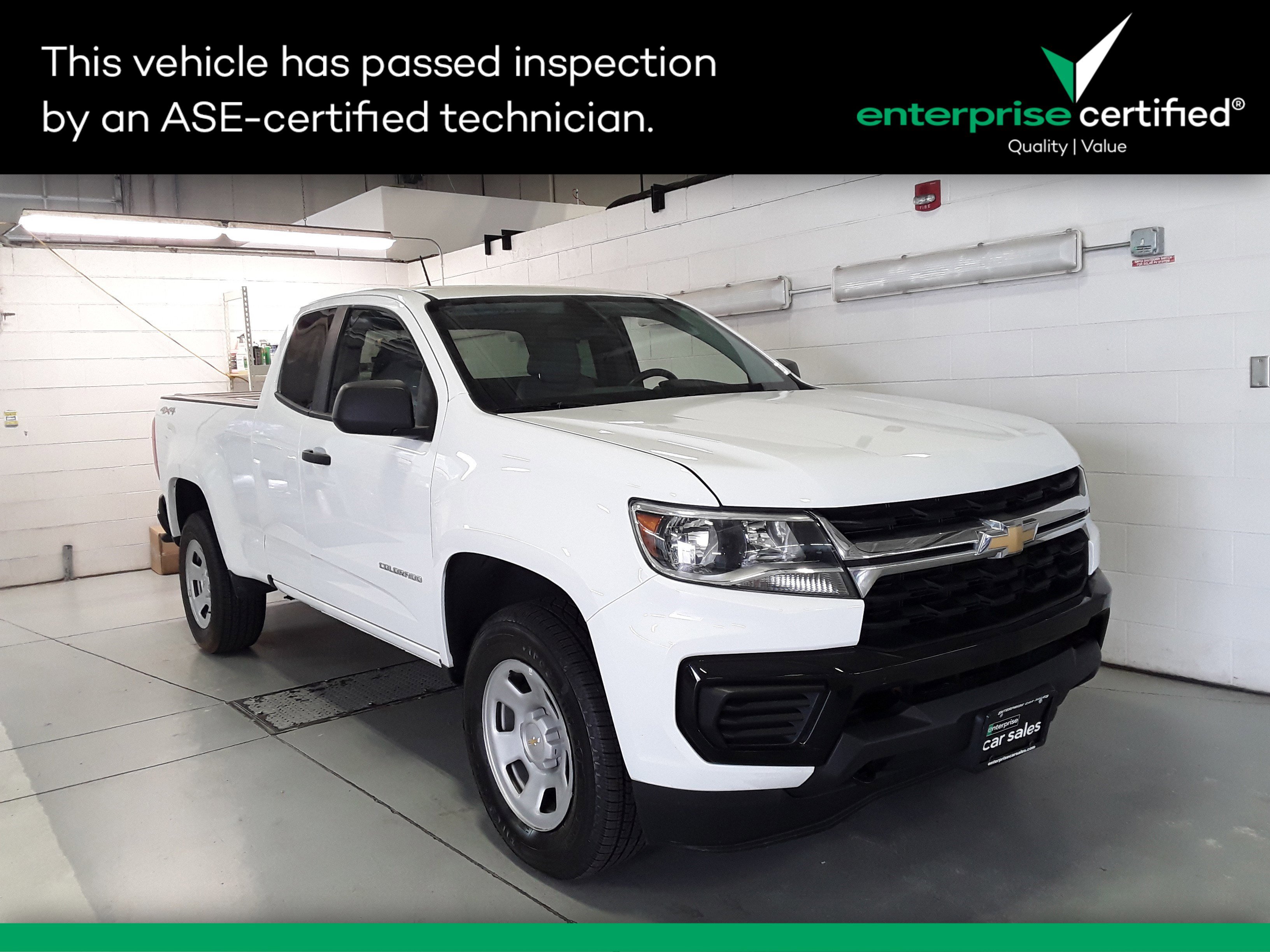 Used 2021 Chevrolet Colorado 4WD Ext Cab 128" Work Truck