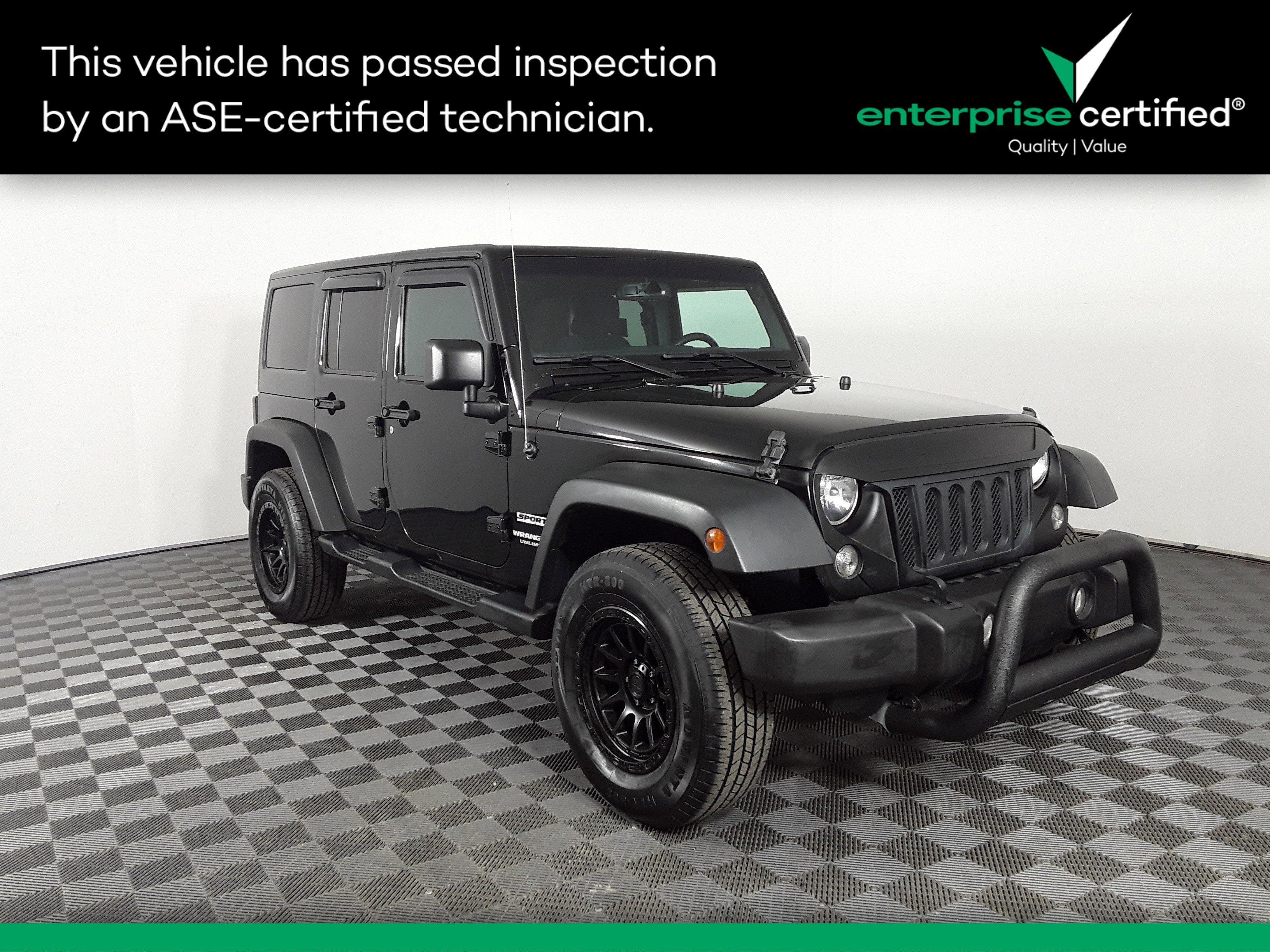 Used 2016 Jeep Wrangler Unlimited 4WD 4dr Sport