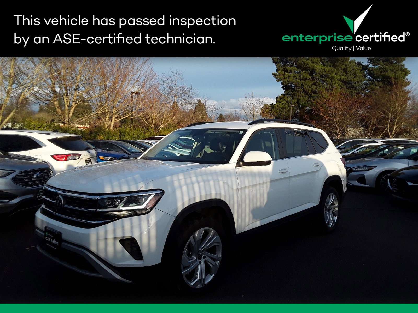 2021 Volkswagen Atlas 2021.5 3.6L V6 SE w/Technology 4MOTION