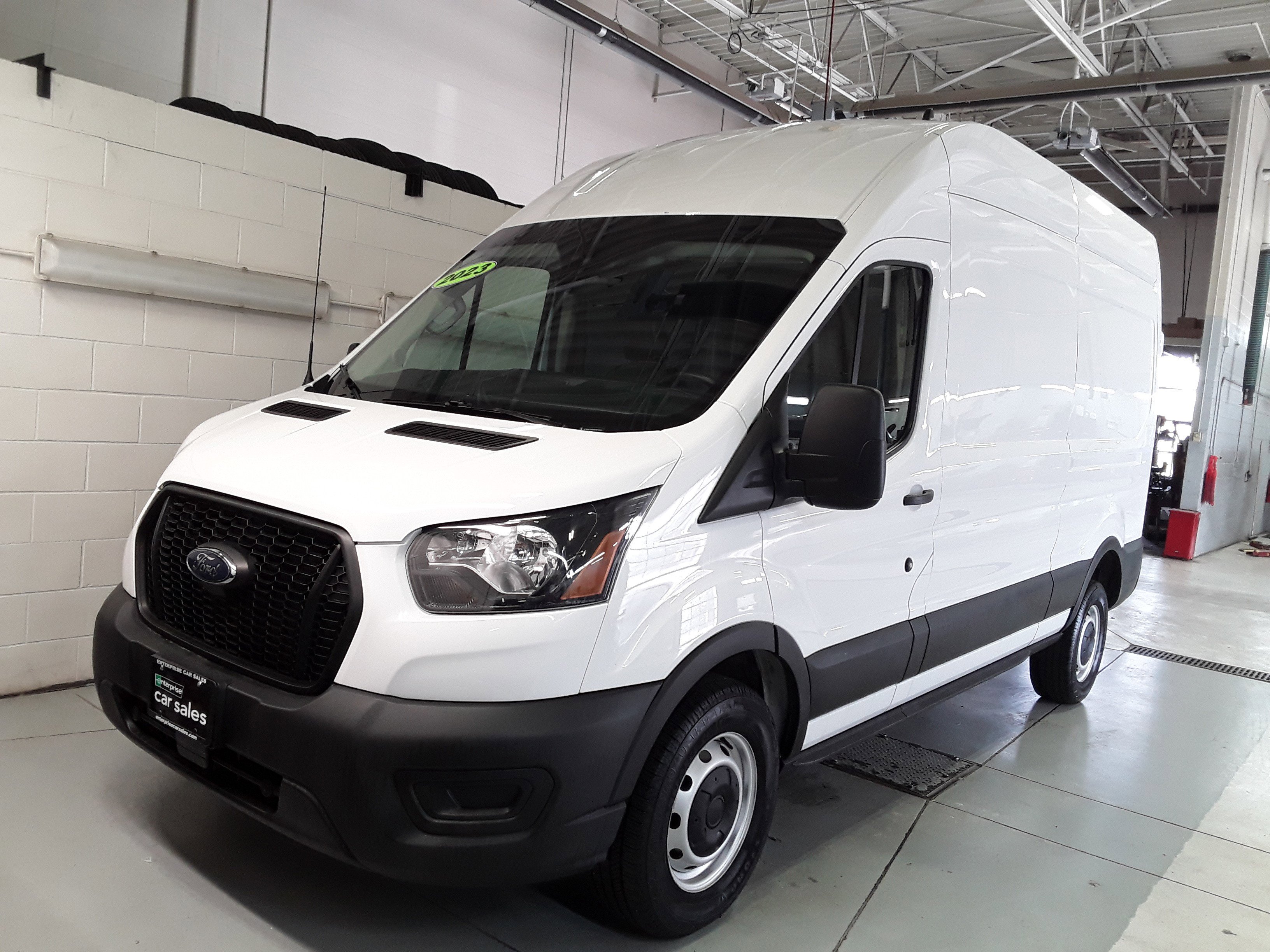 Image 3 of Used 2023 Ford Transit Cargo Van T-250 148" Hi Rf 9070 GVWR RWD