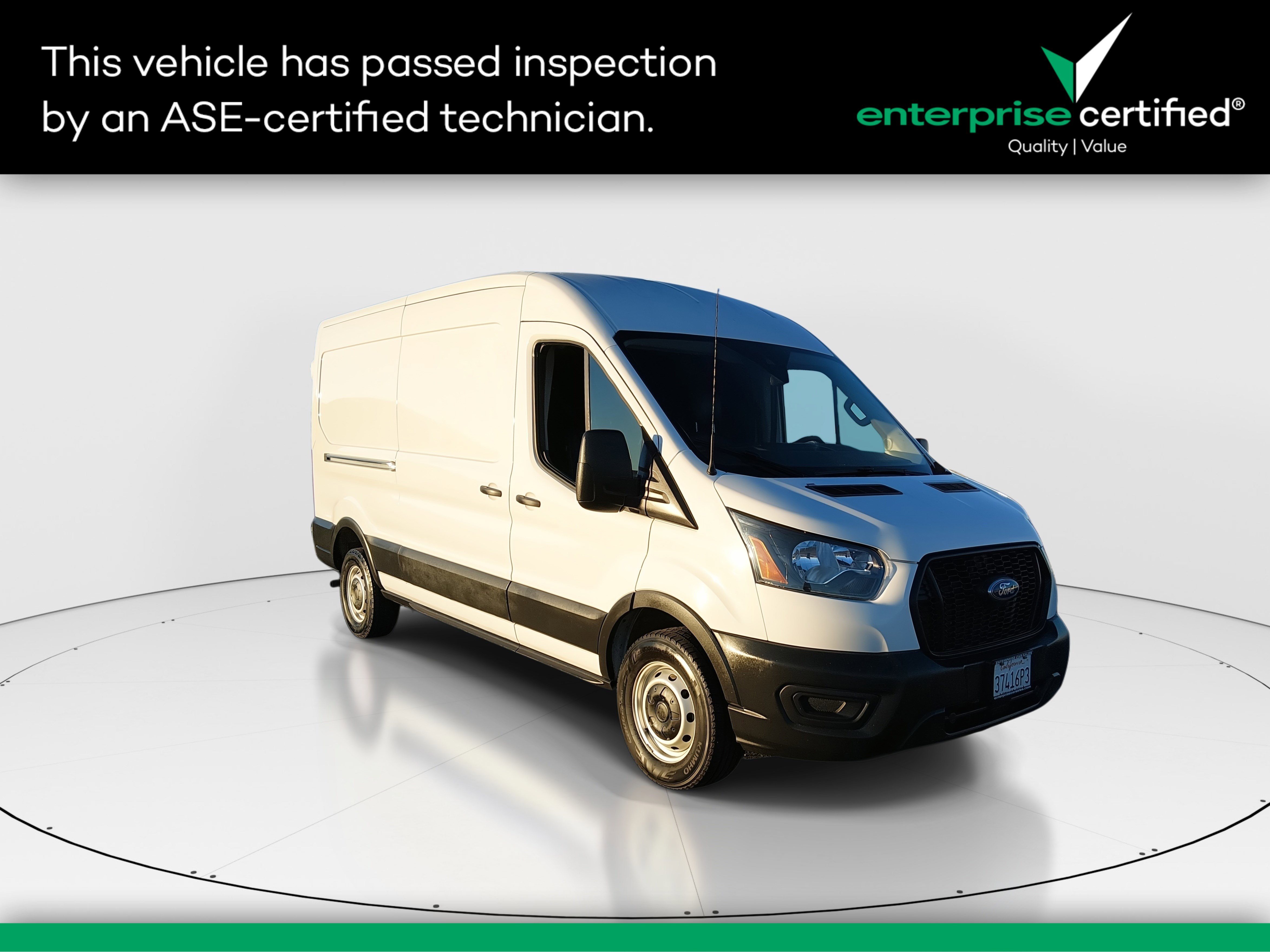 Used 2023 Ford Transit Cargo Van T-250 148" Med Rf 9070 GVWR RWD