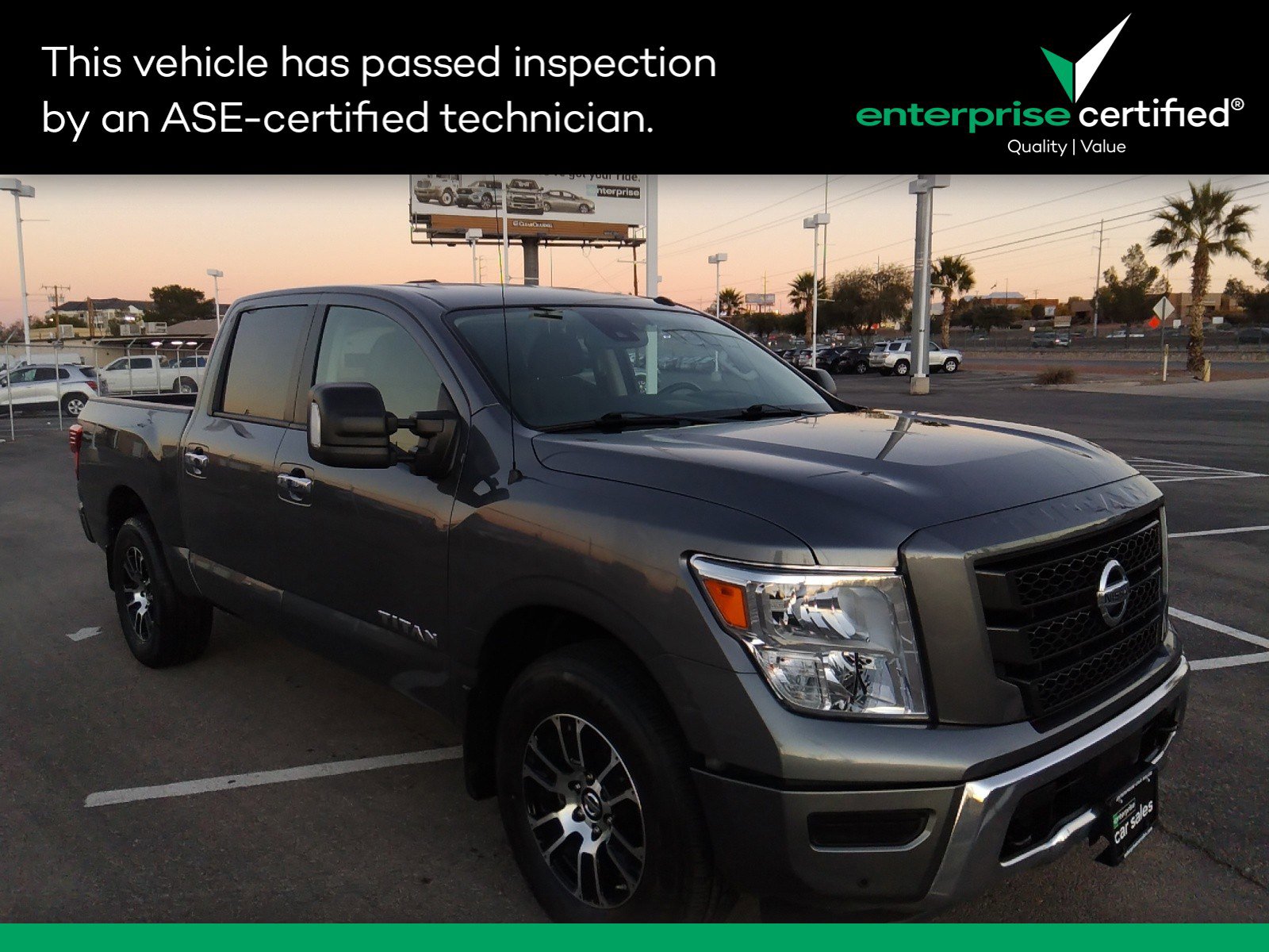 Used 2021 Nissan Titan 4x4 Crew Cab SV