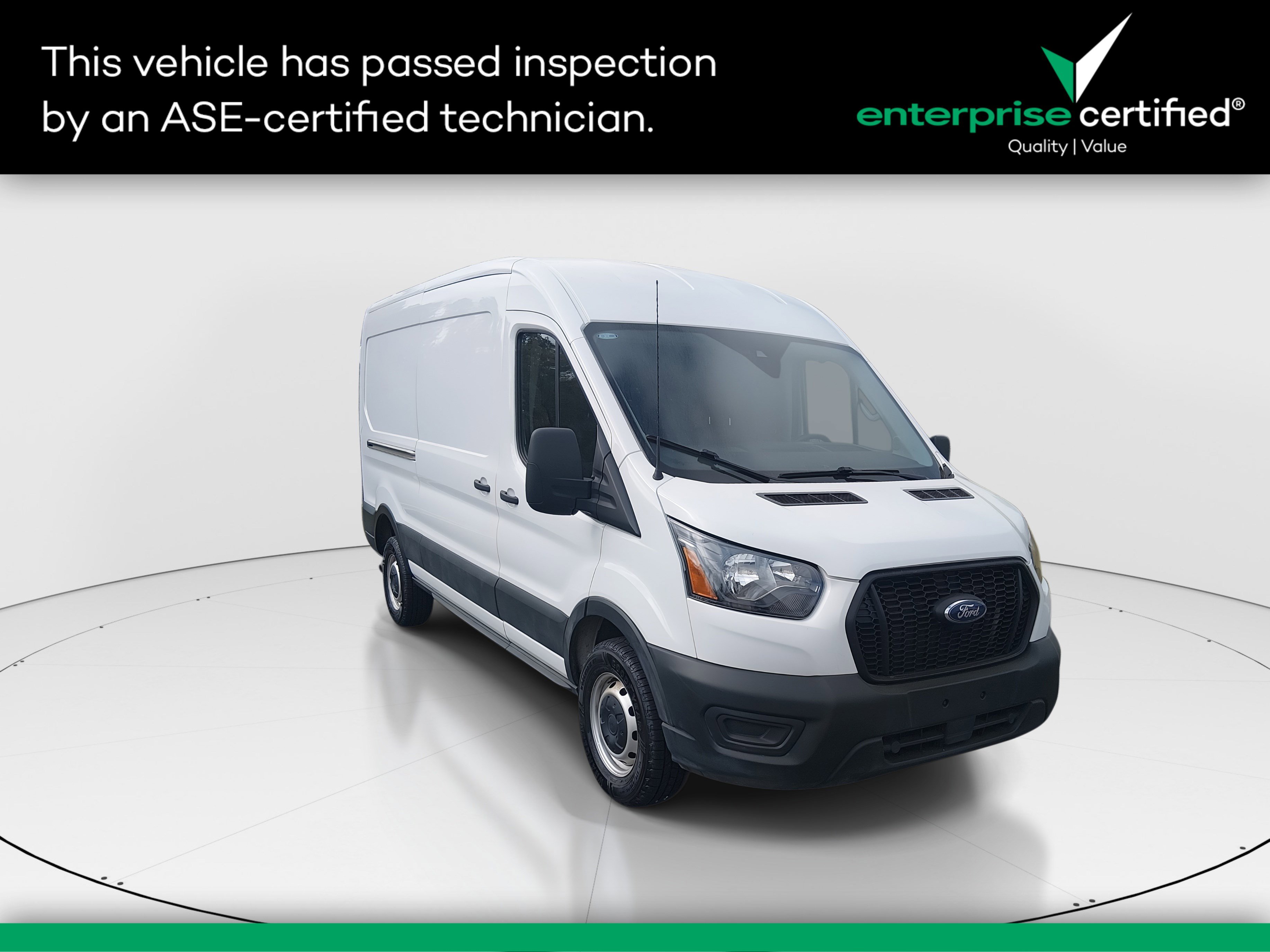 Used 2023 Ford Transit Cargo Van T-250 148" Med Rf 9070 GVWR RWD