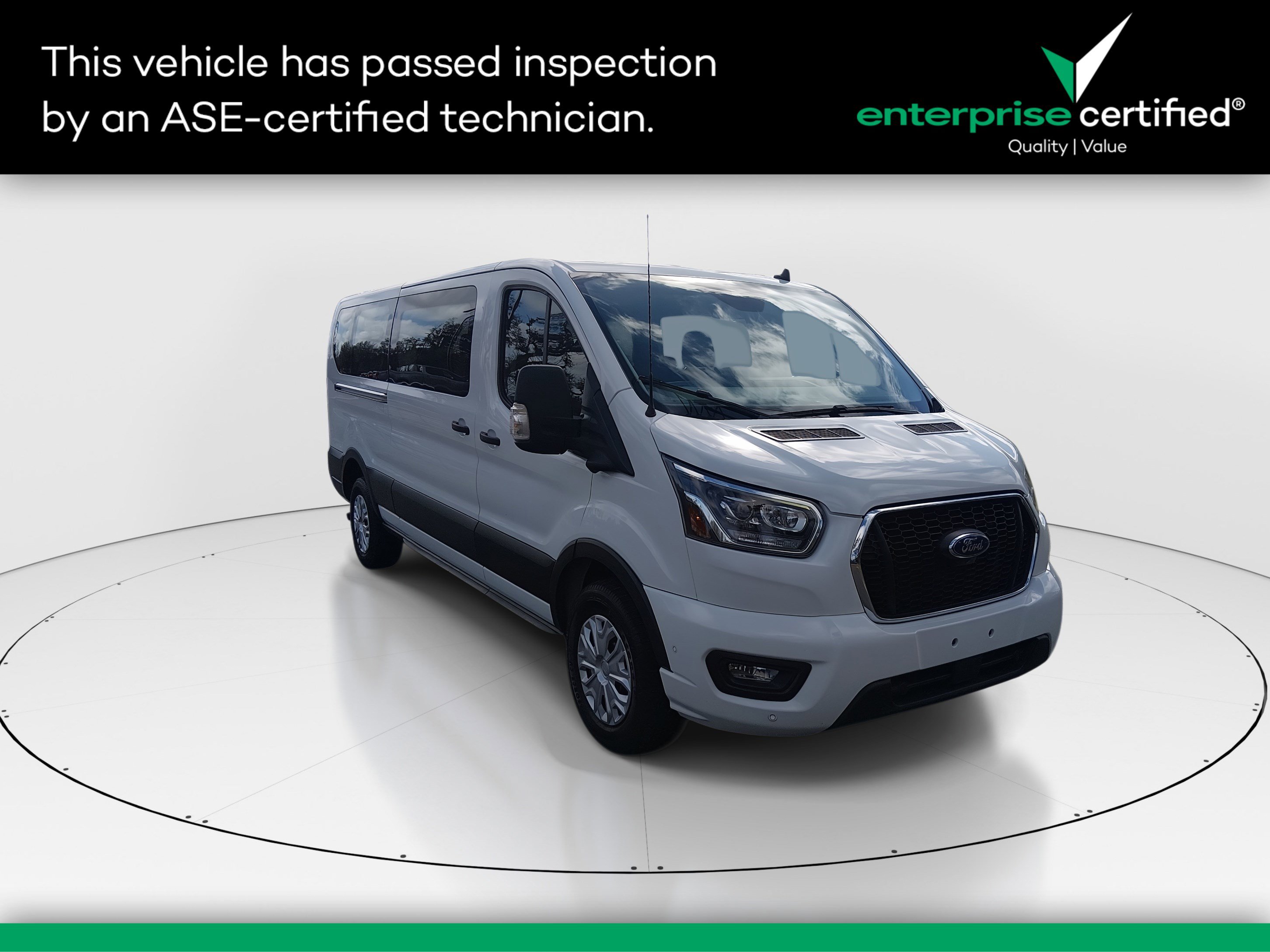 Used 2023 Ford Transit Passenger Wagon T-350 148" Low Roof XLT RWD