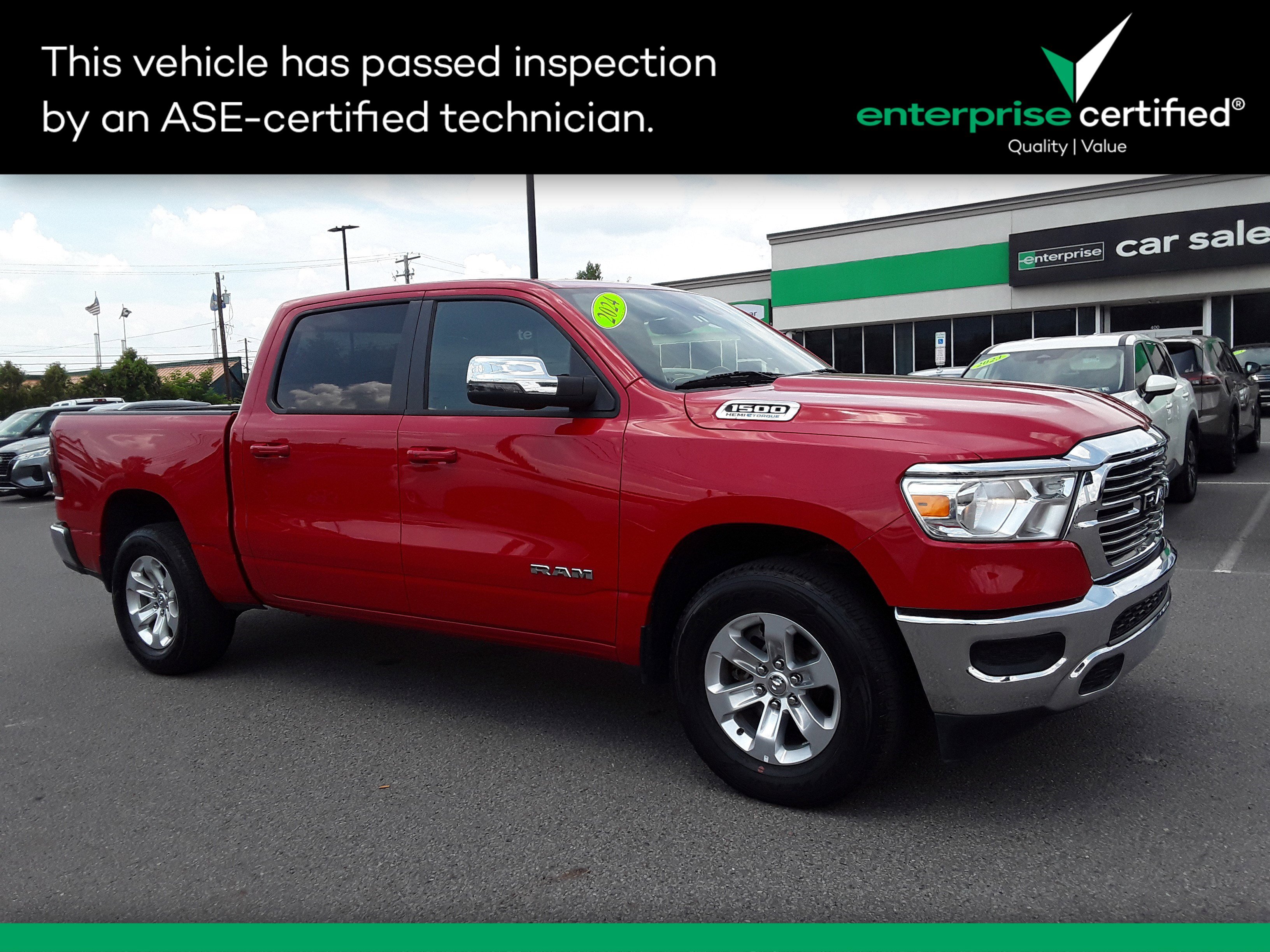 Used 2024 Ram 1500 Laramie 4x4 Crew Cab 5'7" Box