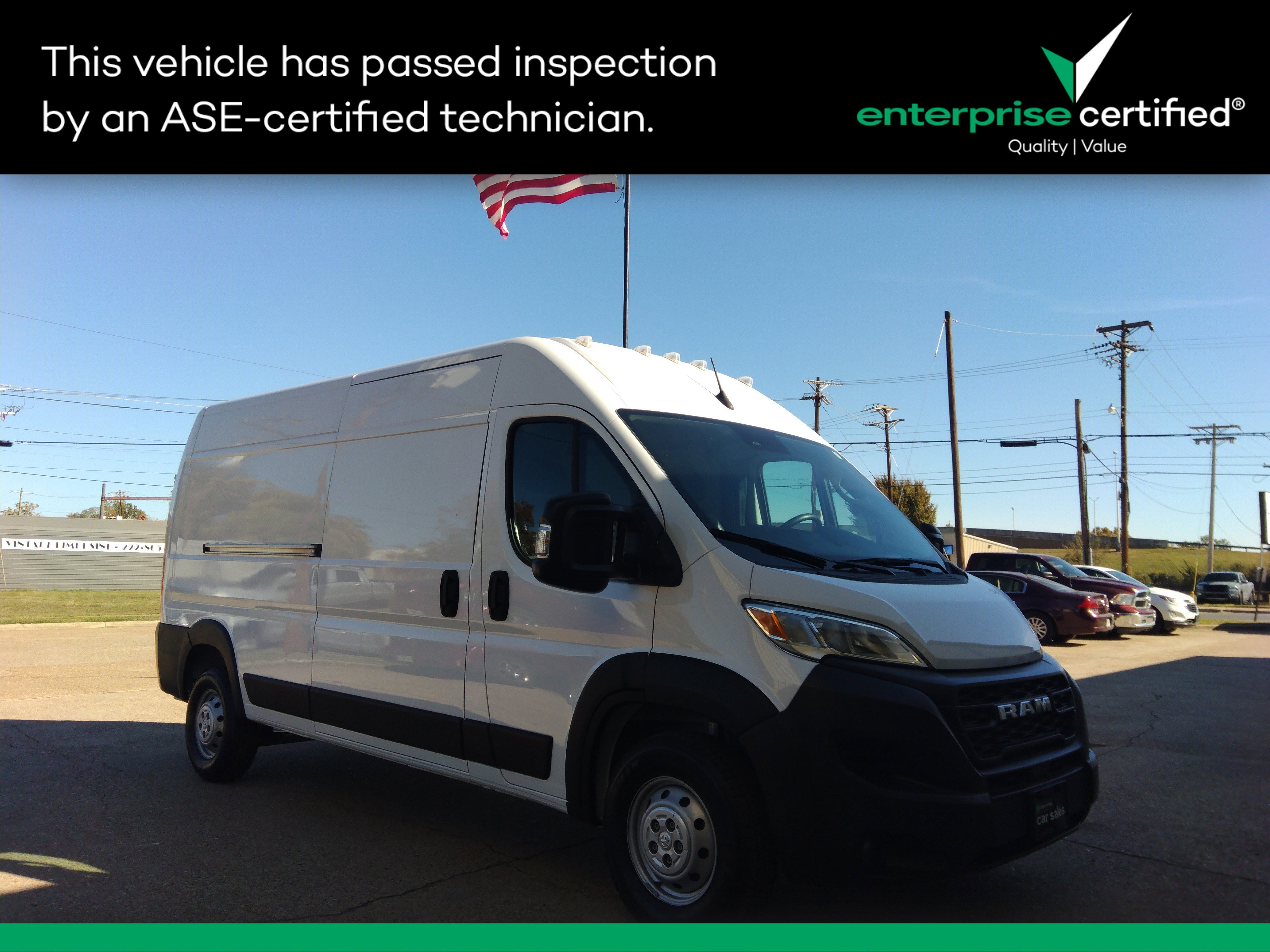 Used 2023 Ram ProMaster Cargo Van 2500 High Roof 159" WB