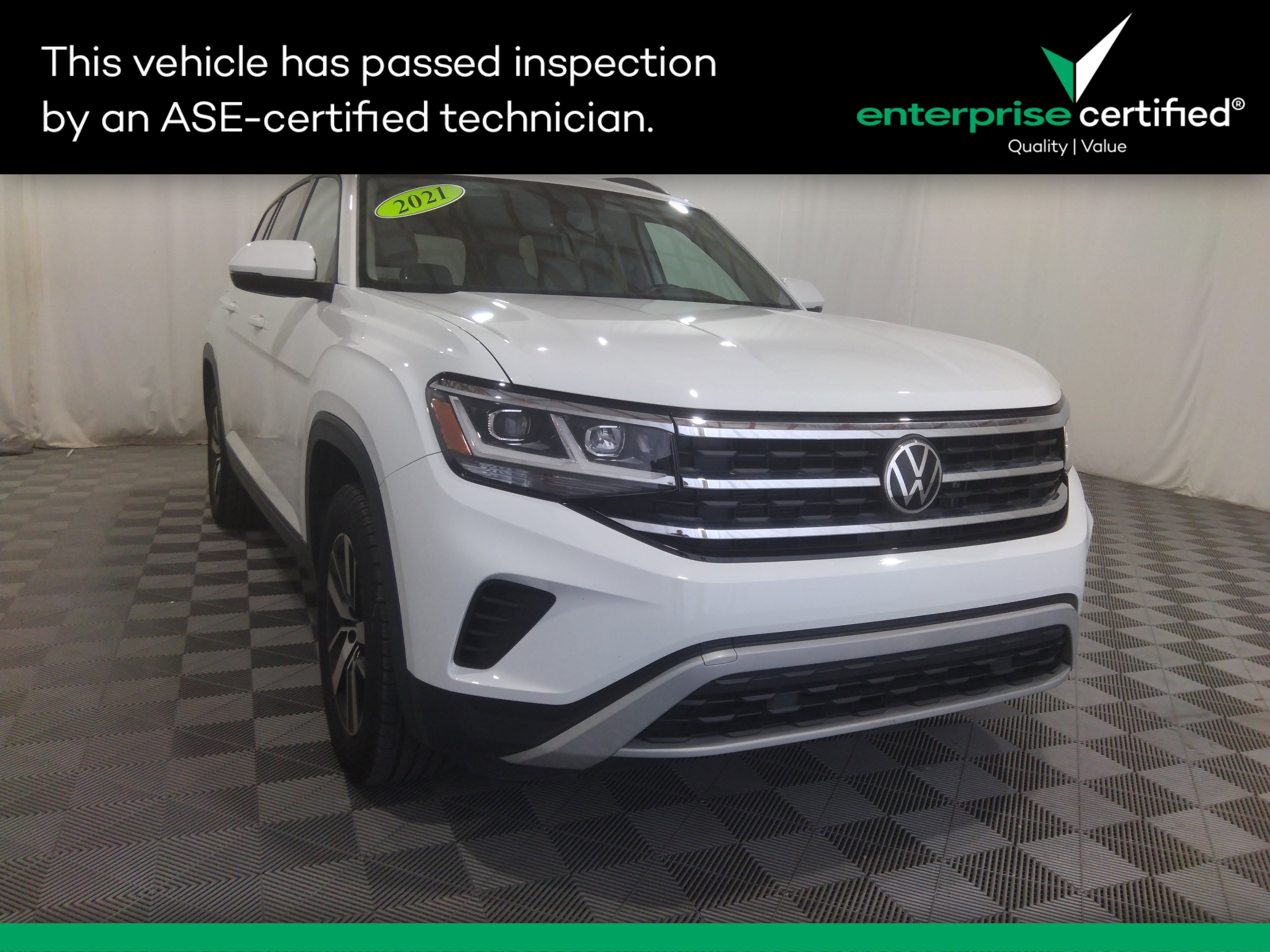 Used 2021 Volkswagen Atlas 2.0T SE 4MOTION