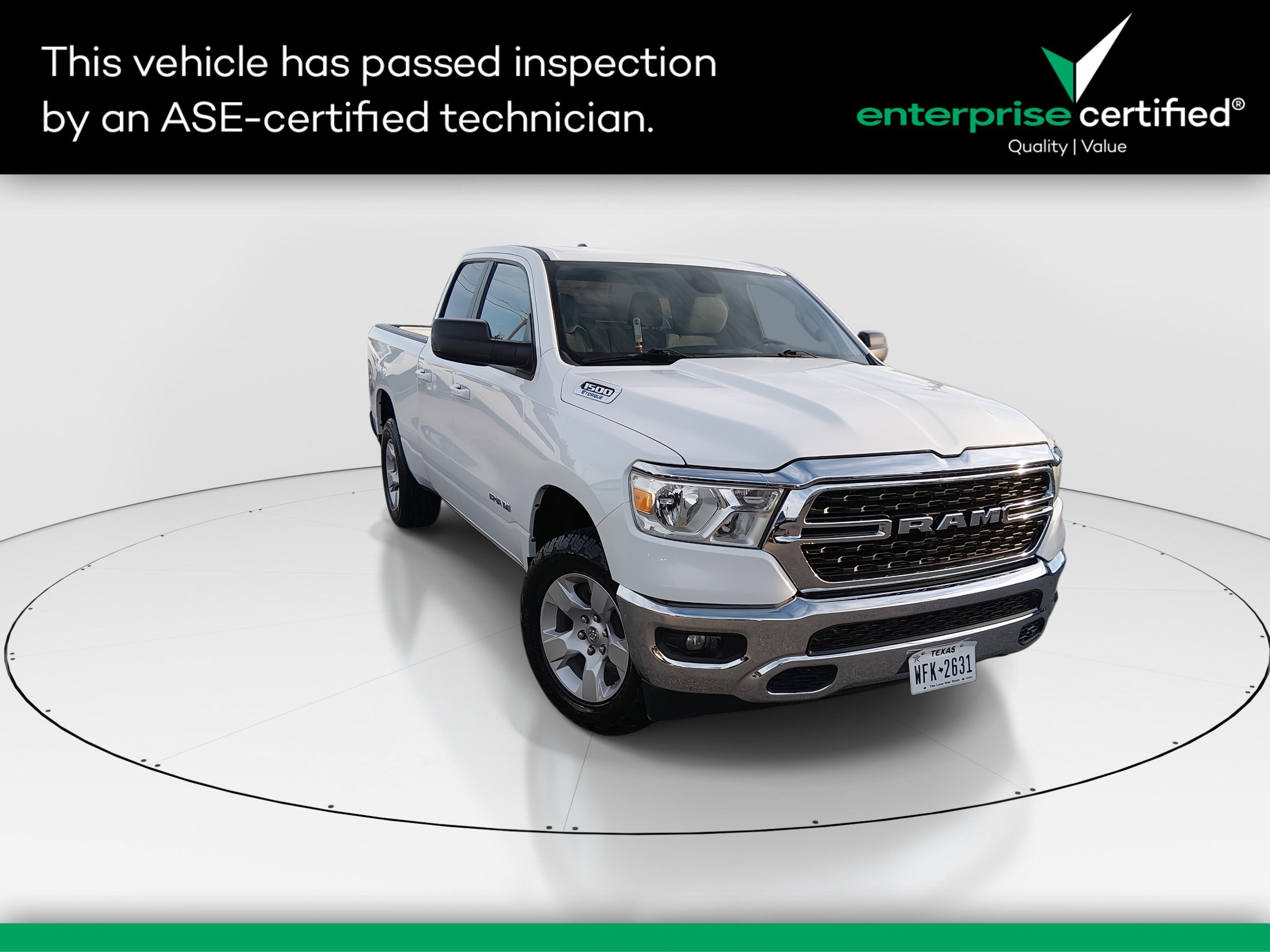 Used 2022 Ram 1500 Big Horn 4x4 Quad Cab 6'4" Box