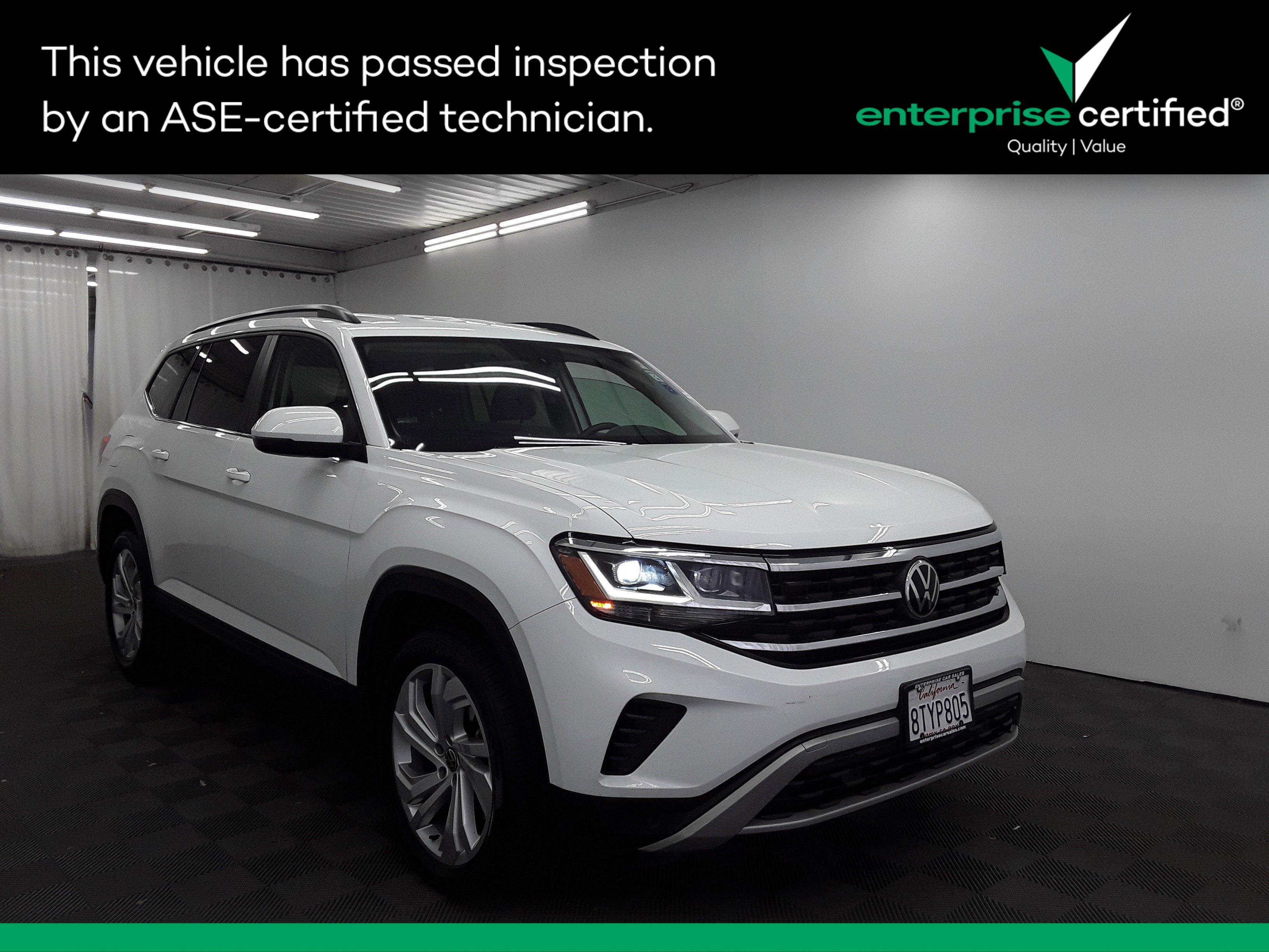2021 Volkswagen Atlas 2021.5 3.6L V6 SE w/Technology 4MOTION