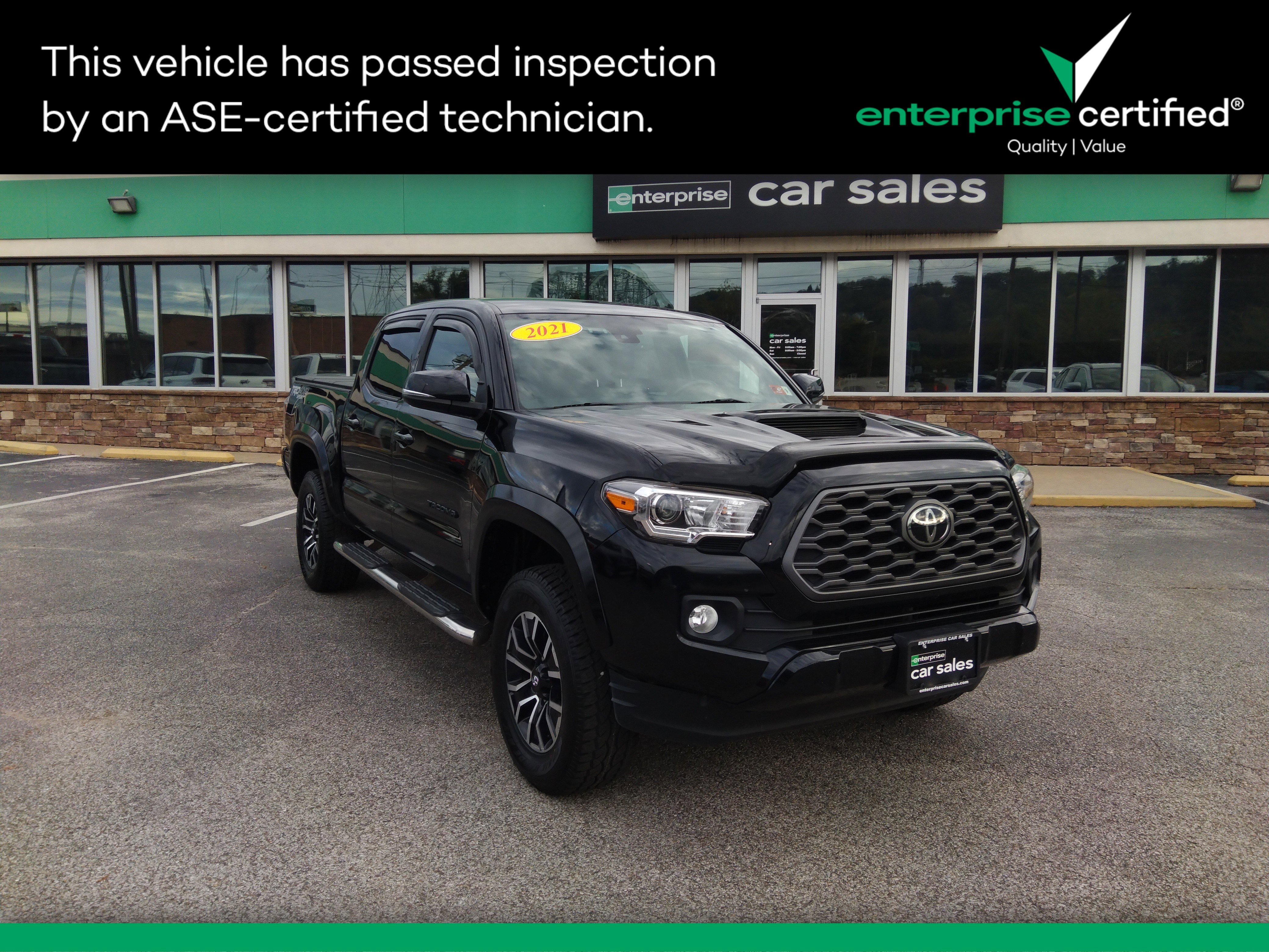 Used 2021 Toyota Tacoma 4WD TRD Sport Double Cab 5' Bed V6 AT