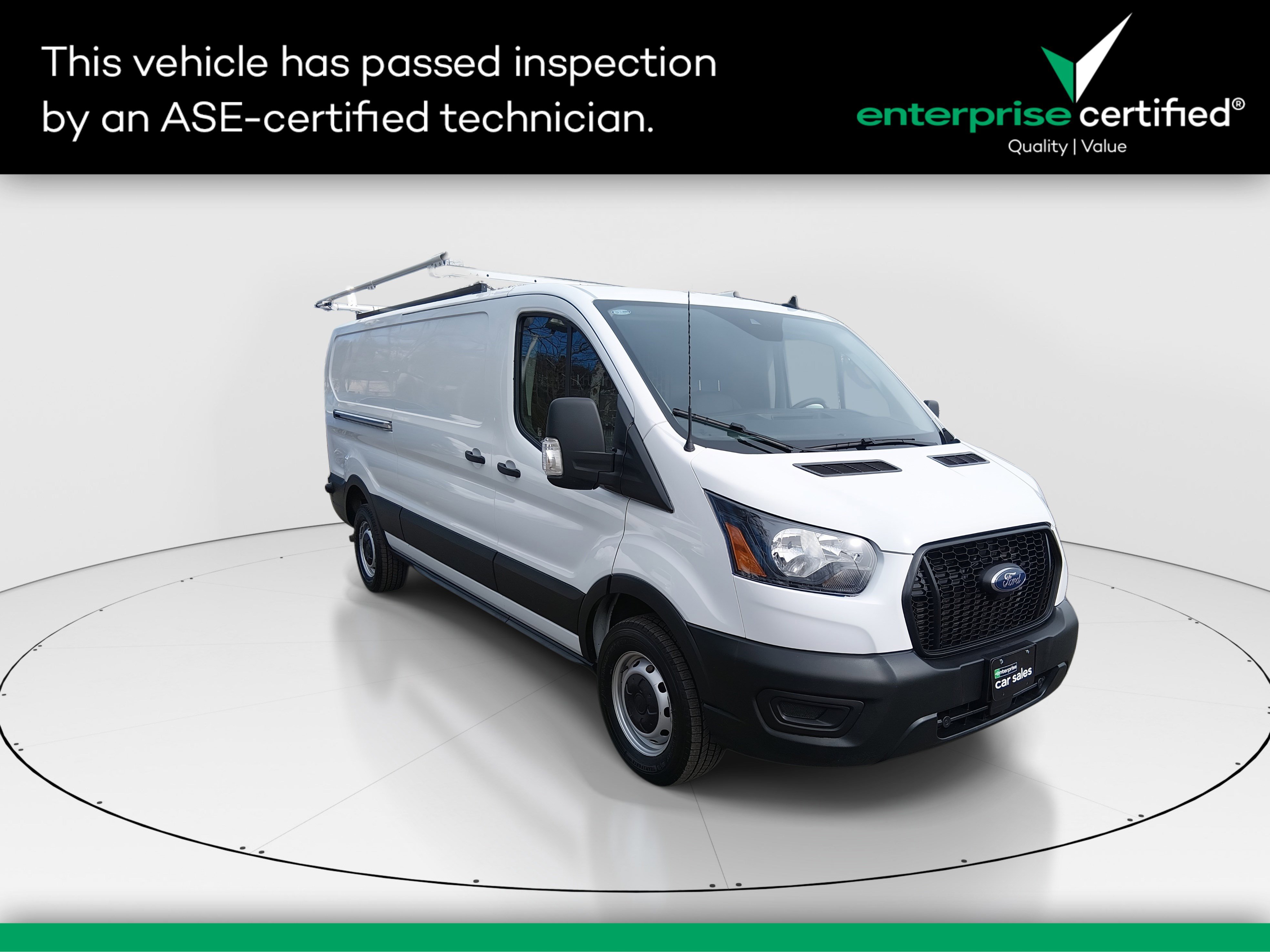 Used 2024 Ford Transit Cargo Van T-250 148" Low Rf 9070 GVWR RWD