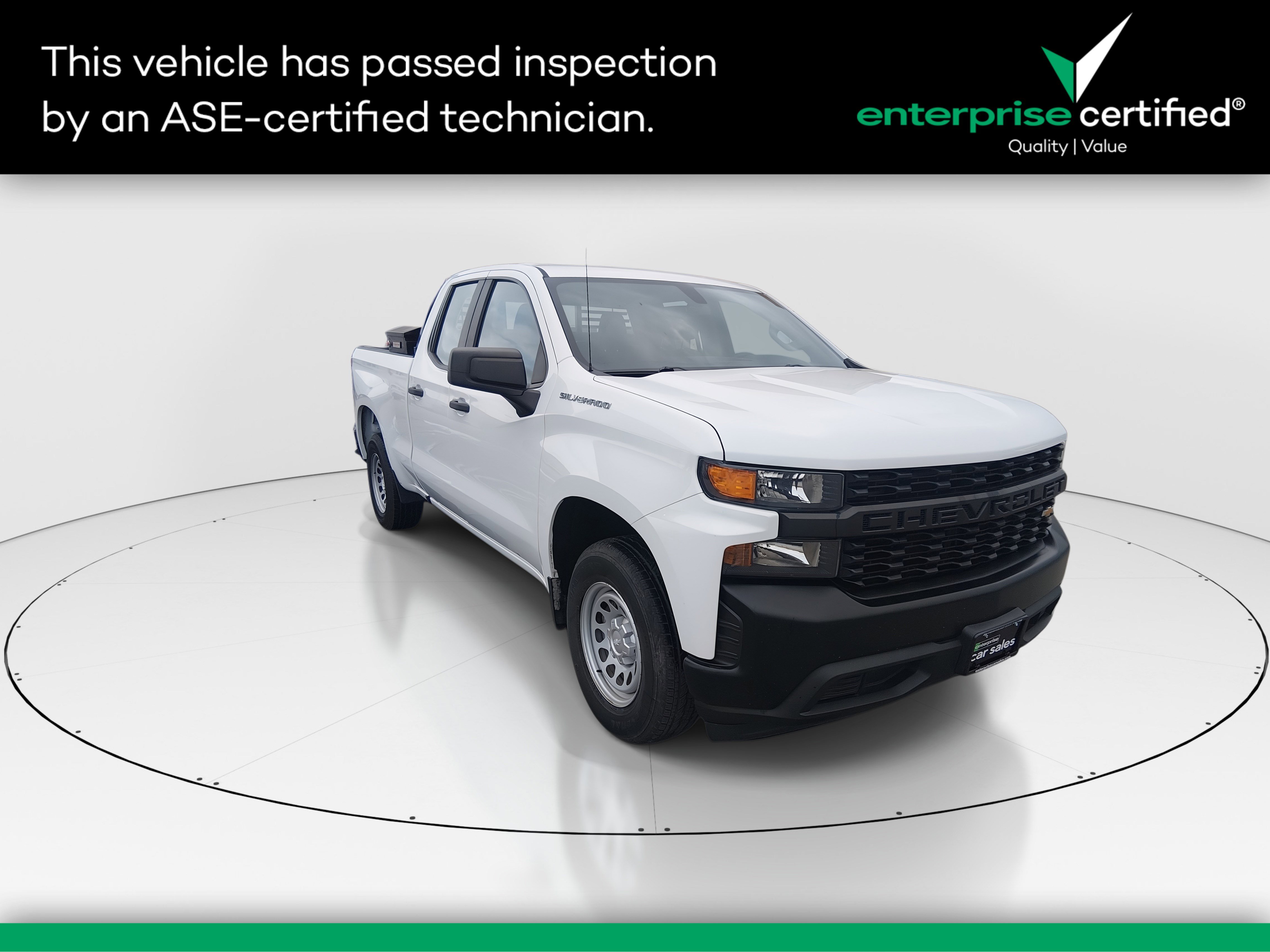 Used 2021 Chevrolet Silverado 1500 2WD Double Cab 147" Work Truck