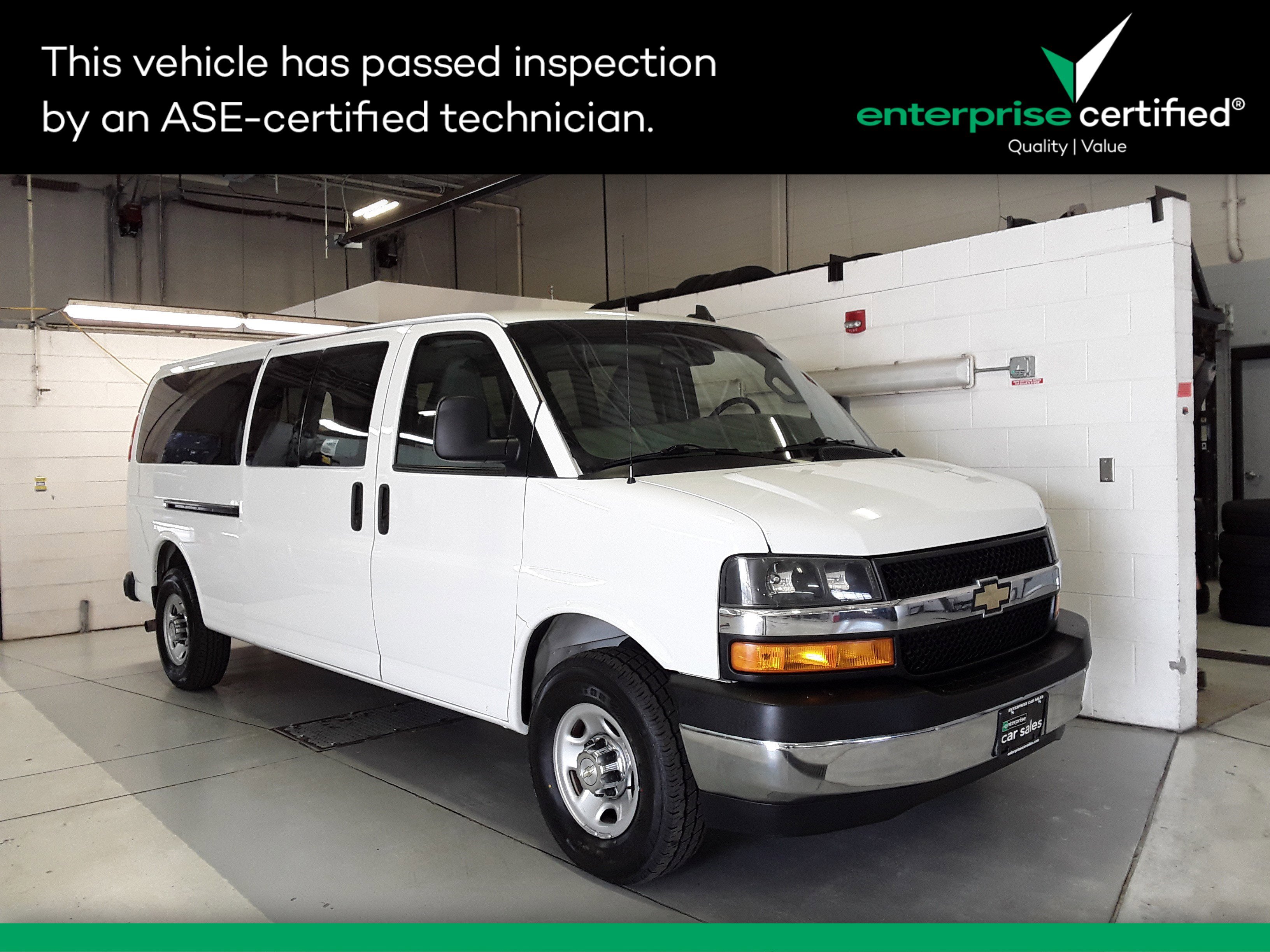 Used 2022 Chevrolet Express Passenger RWD 3500 155" LT