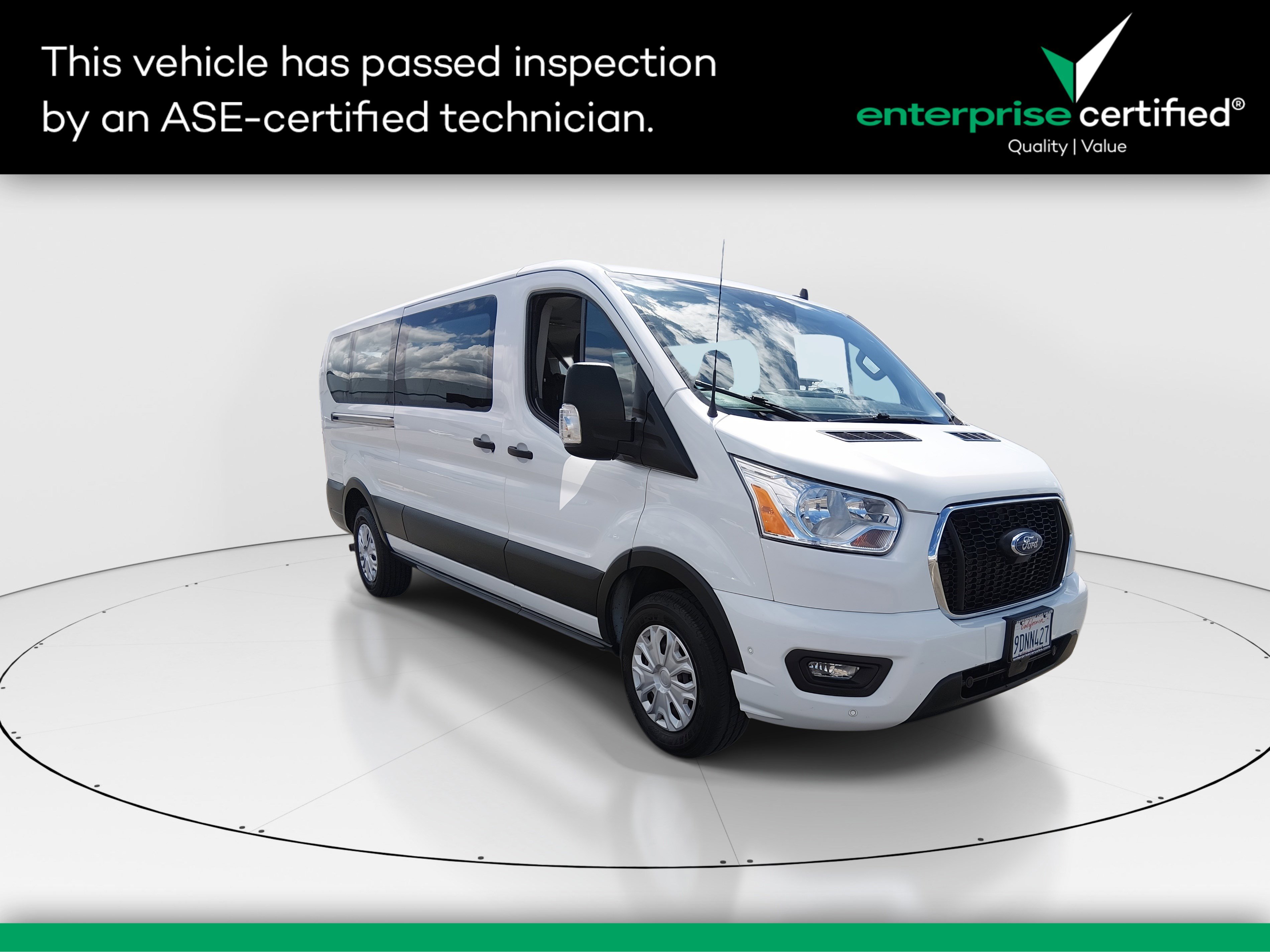 Used 2022 Ford Transit Passenger Wagon XLT T-350 148" Low Roof RWD