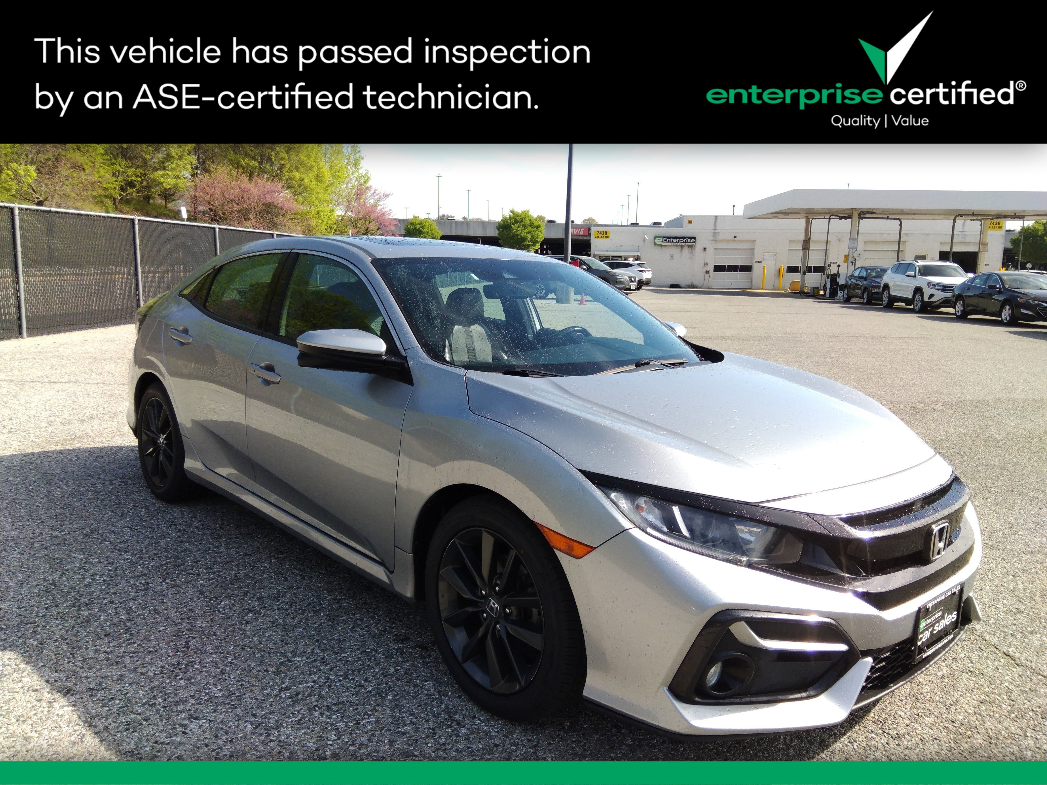 Used 2020 Honda Civic Hatchback EX-L CVT