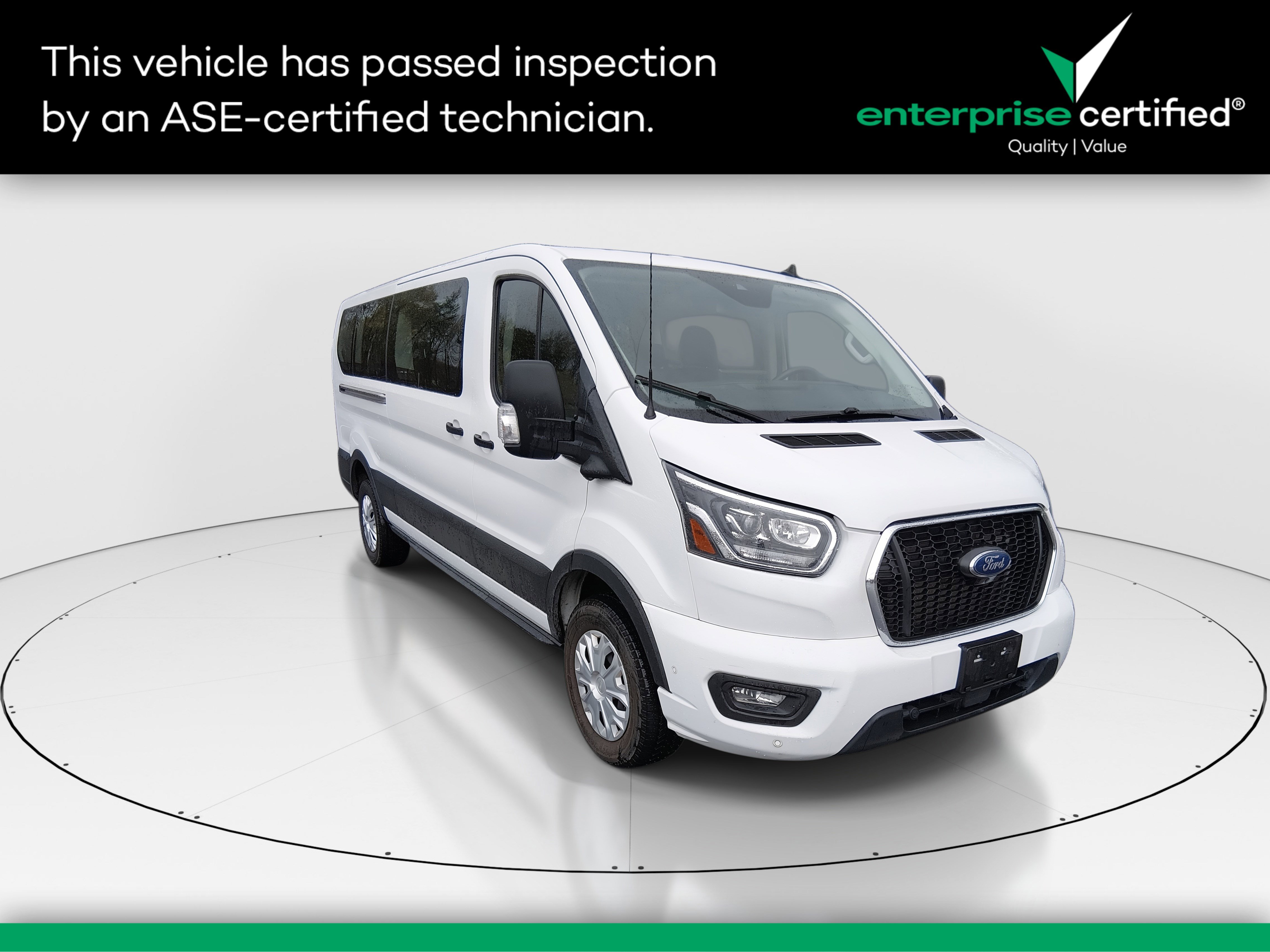 Used 2023 Ford Transit Passenger Wagon T-350 148" Low Roof XLT RWD