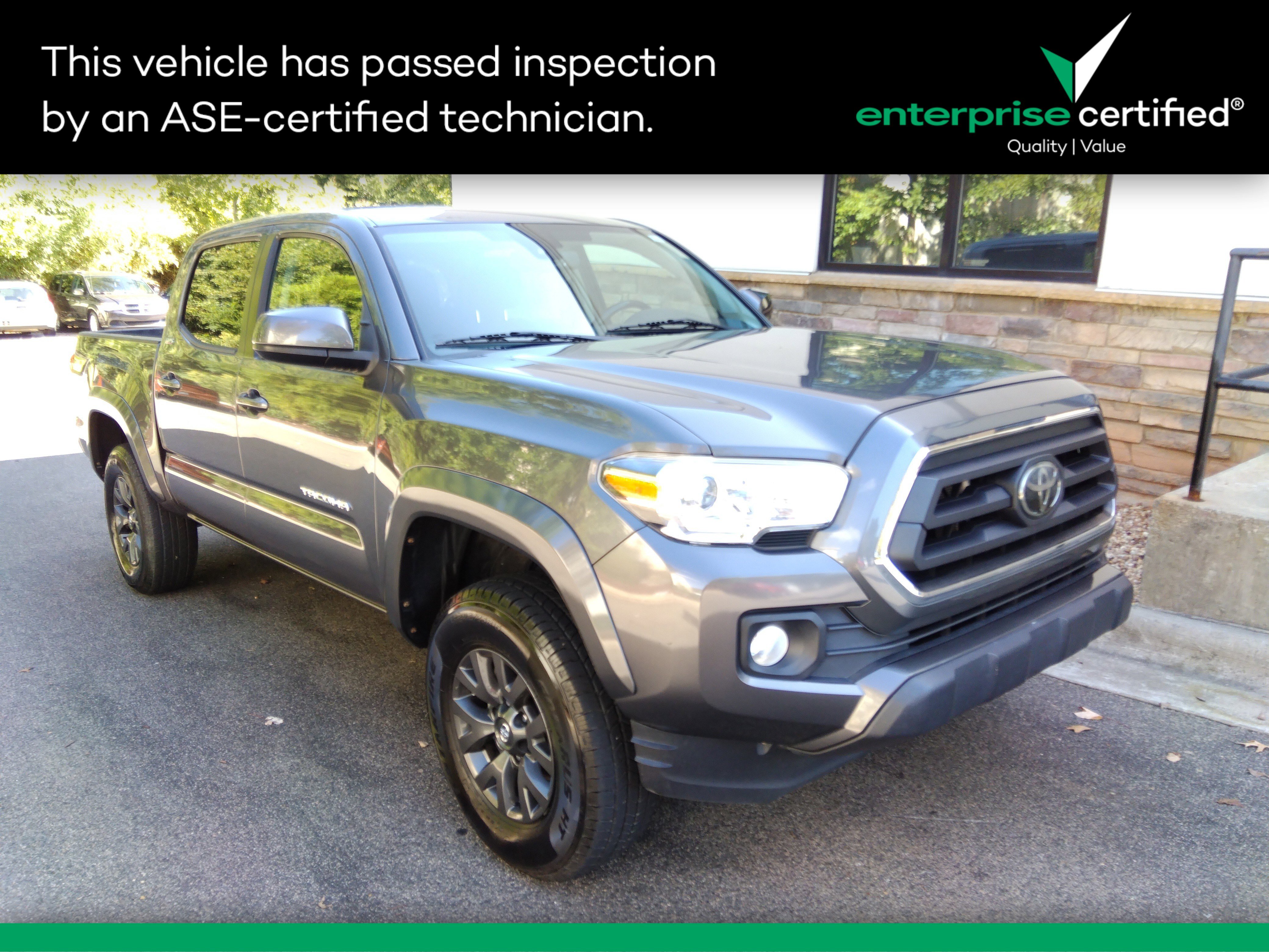Used 2021 Toyota Tacoma 4WD SR5 Double Cab 5' Bed V6 AT