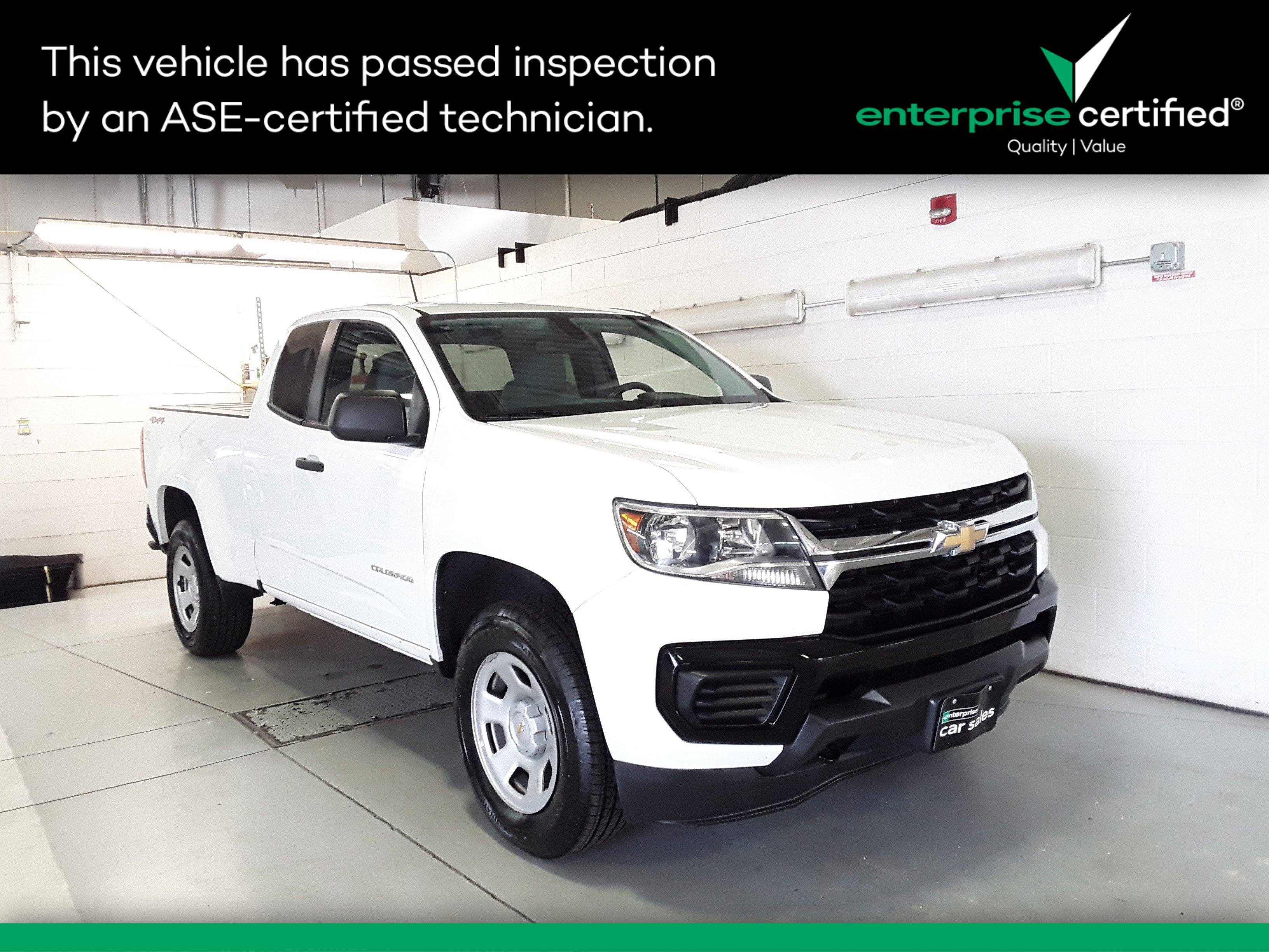 Used 2021 Chevrolet Colorado 4WD Ext Cab 128" Work Truck