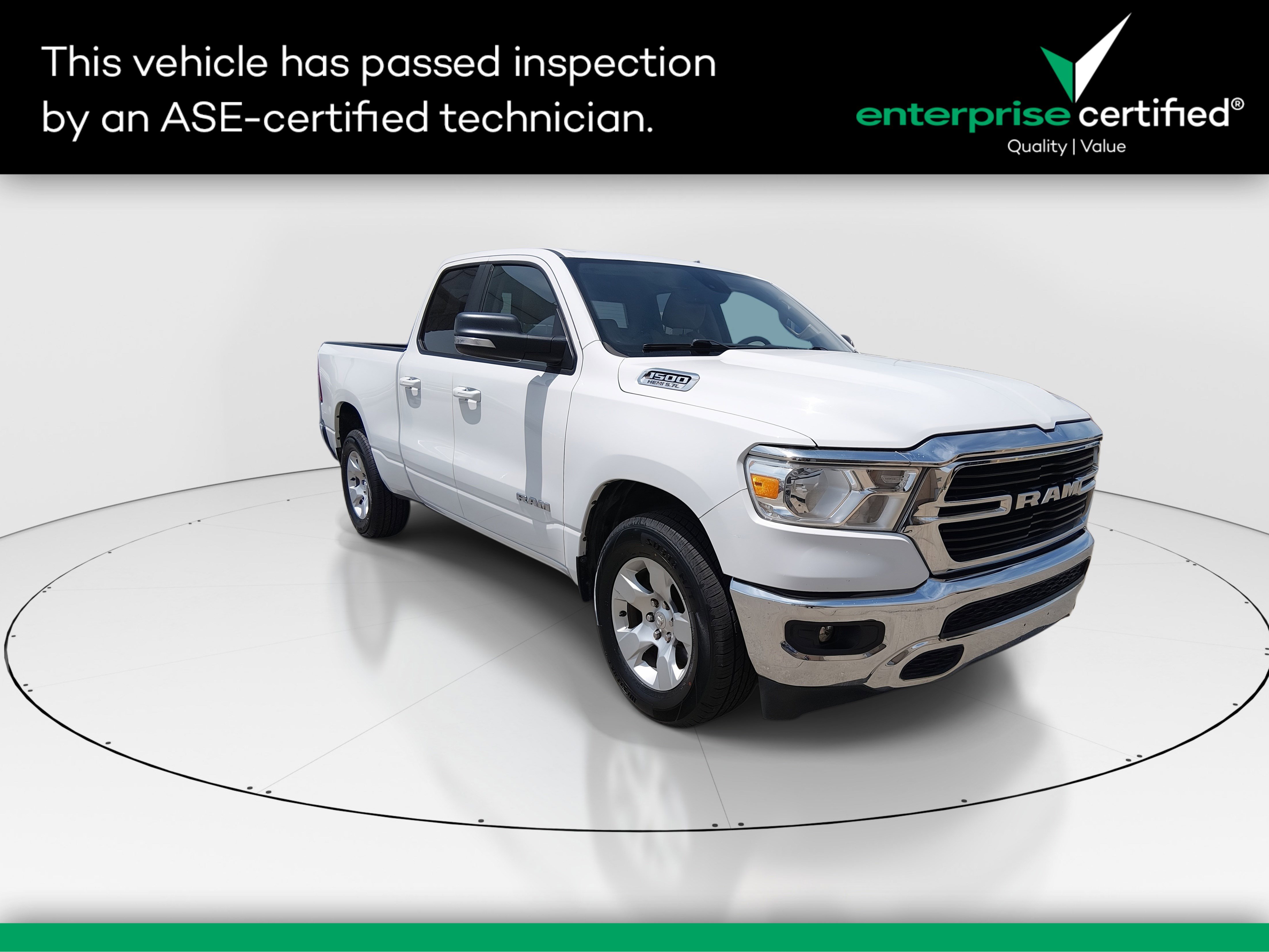 Used 2021 Ram 1500 Big Horn 4x2 Quad Cab 6'4" Box