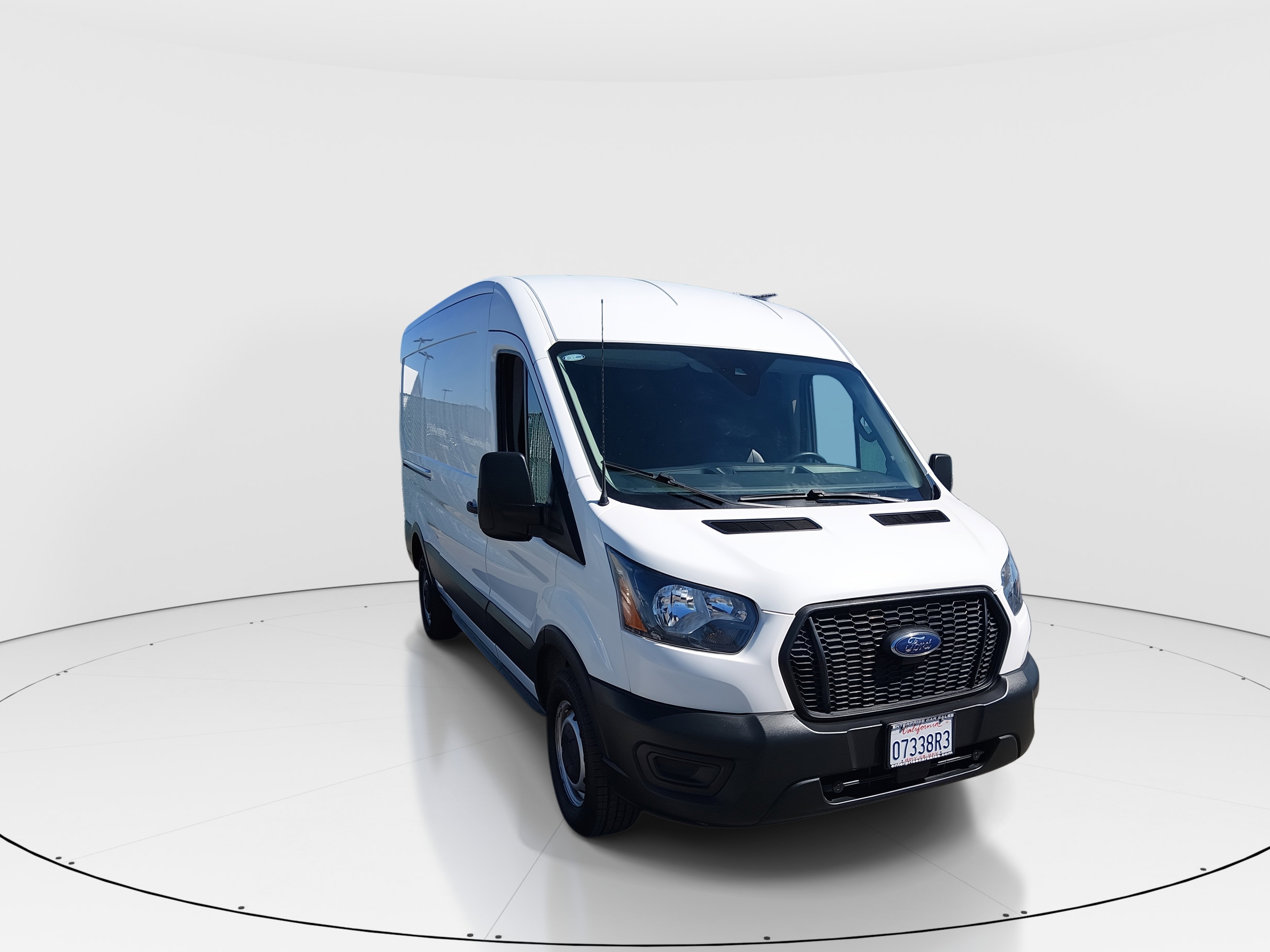 Used 2023 Ford Transit Cargo Van T-250 148" Med Rf 9070 GVWR RWD