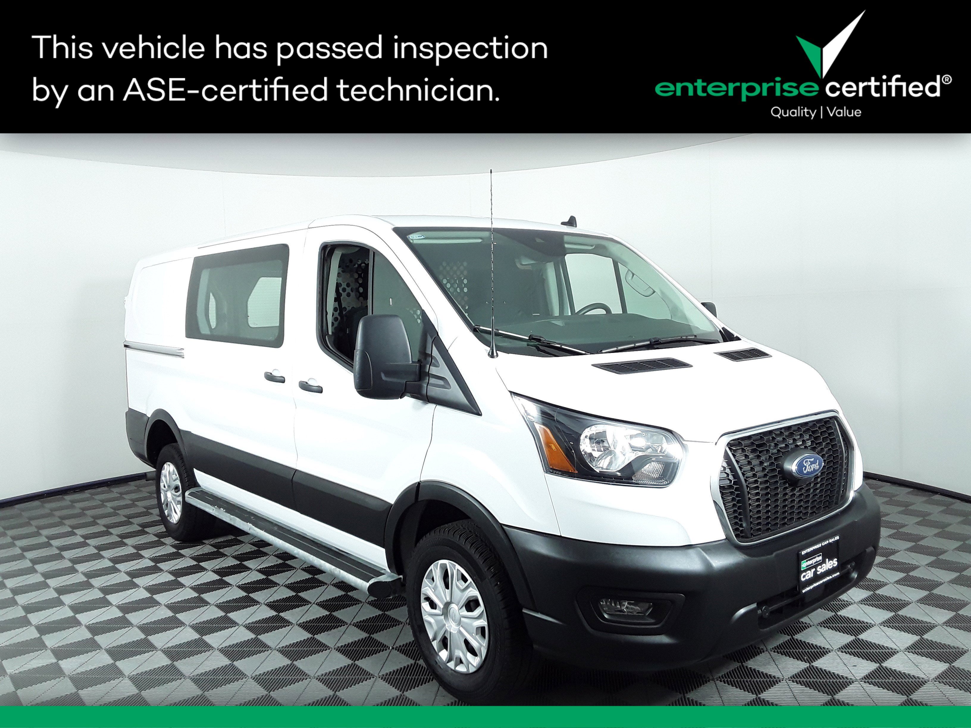 Used 2024 Ford Transit Cargo Van T-250 130" Low Rf 9070 GVWR RWD