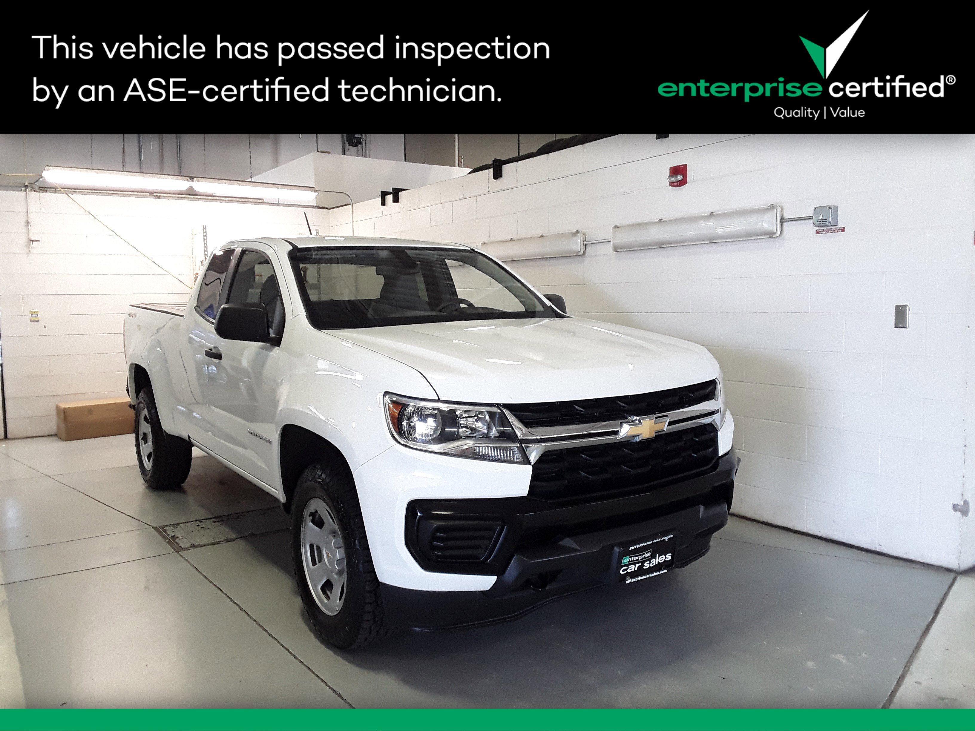 Used 2021 Chevrolet Colorado 4WD Ext Cab 128" Work Truck