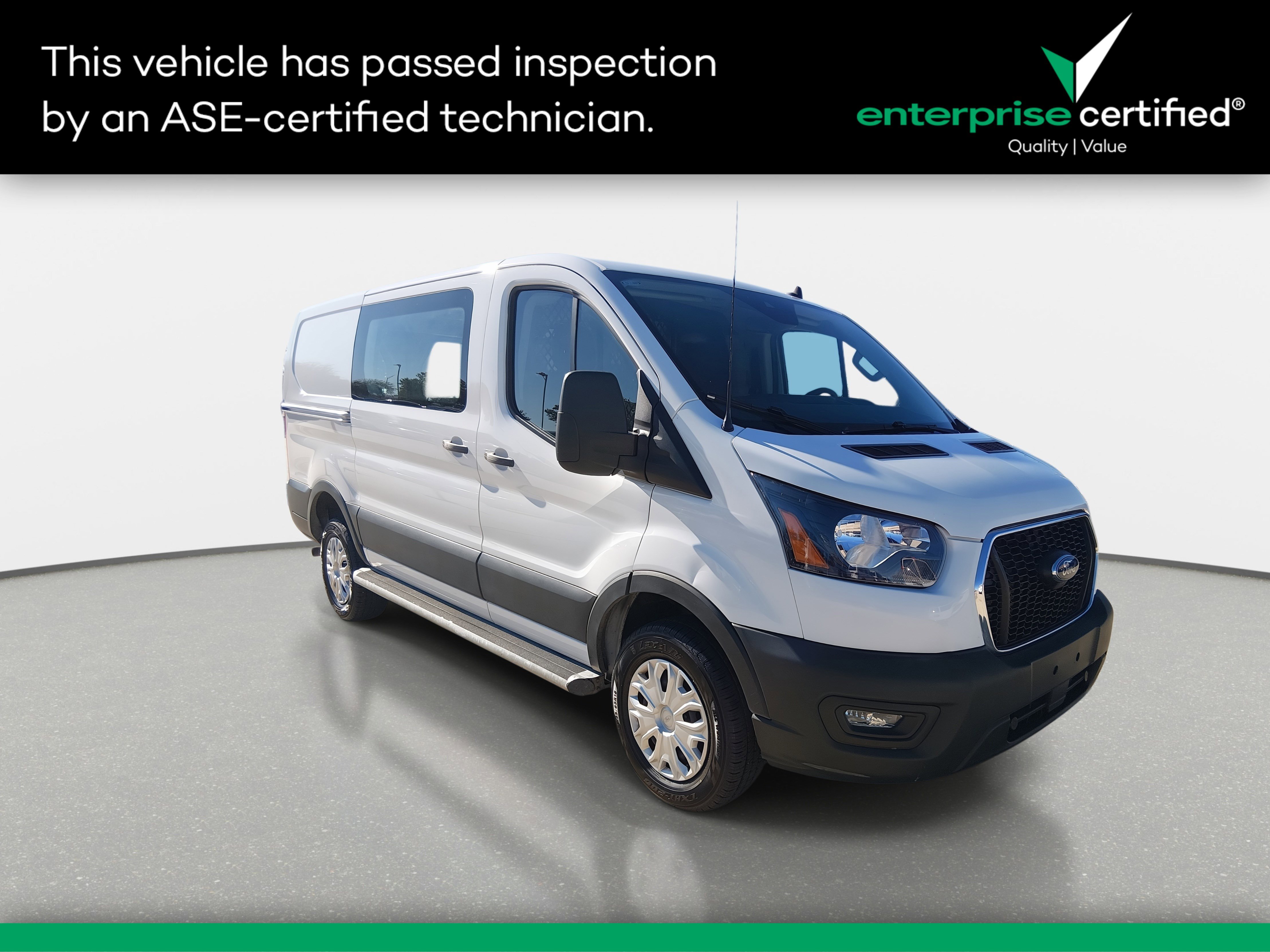 Used 2024 Ford Transit Cargo Van T-250 130" Low Rf 9070 GVWR RWD