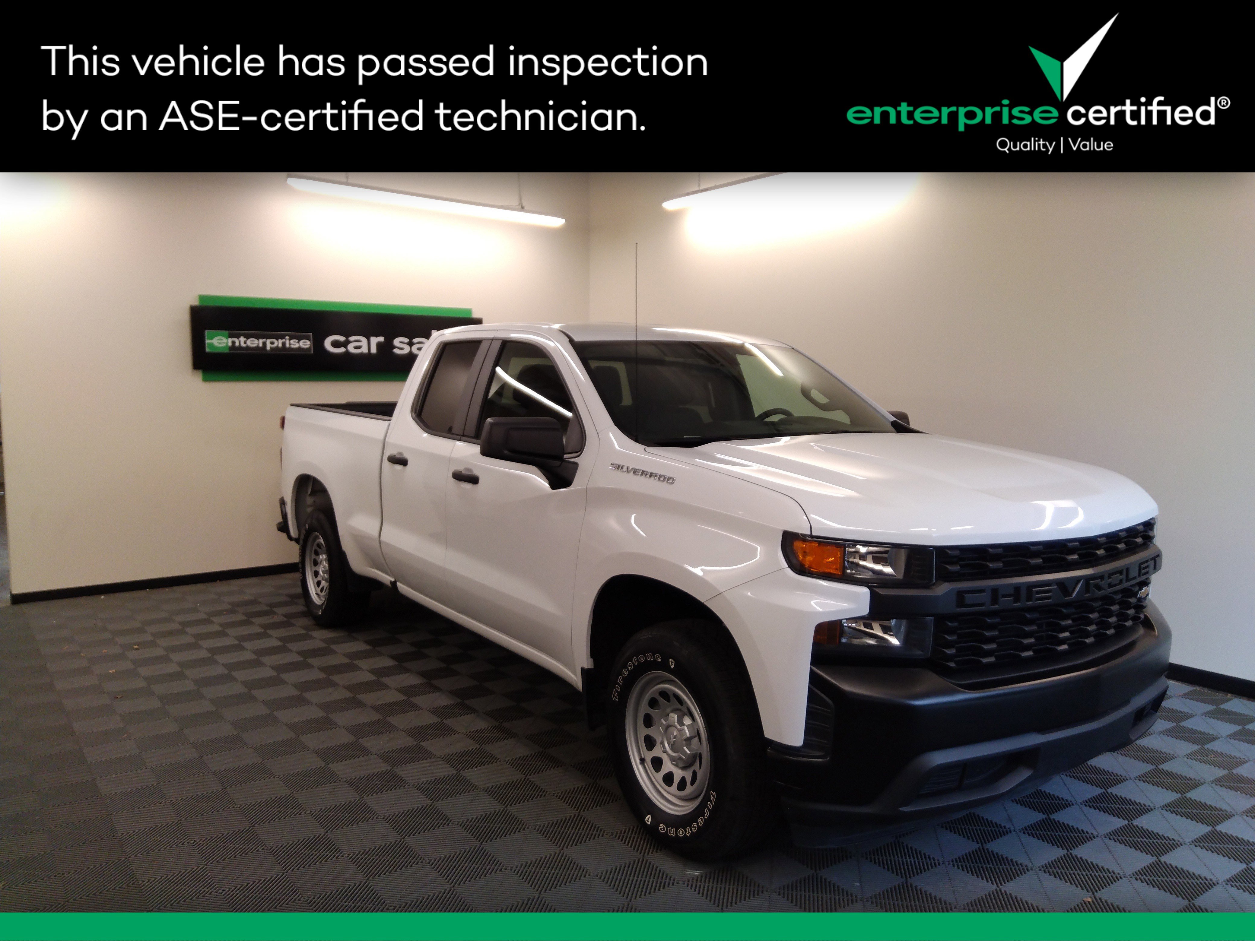 Used 2021 Chevrolet Silverado 1500 2WD Double Cab 147" Work Truck