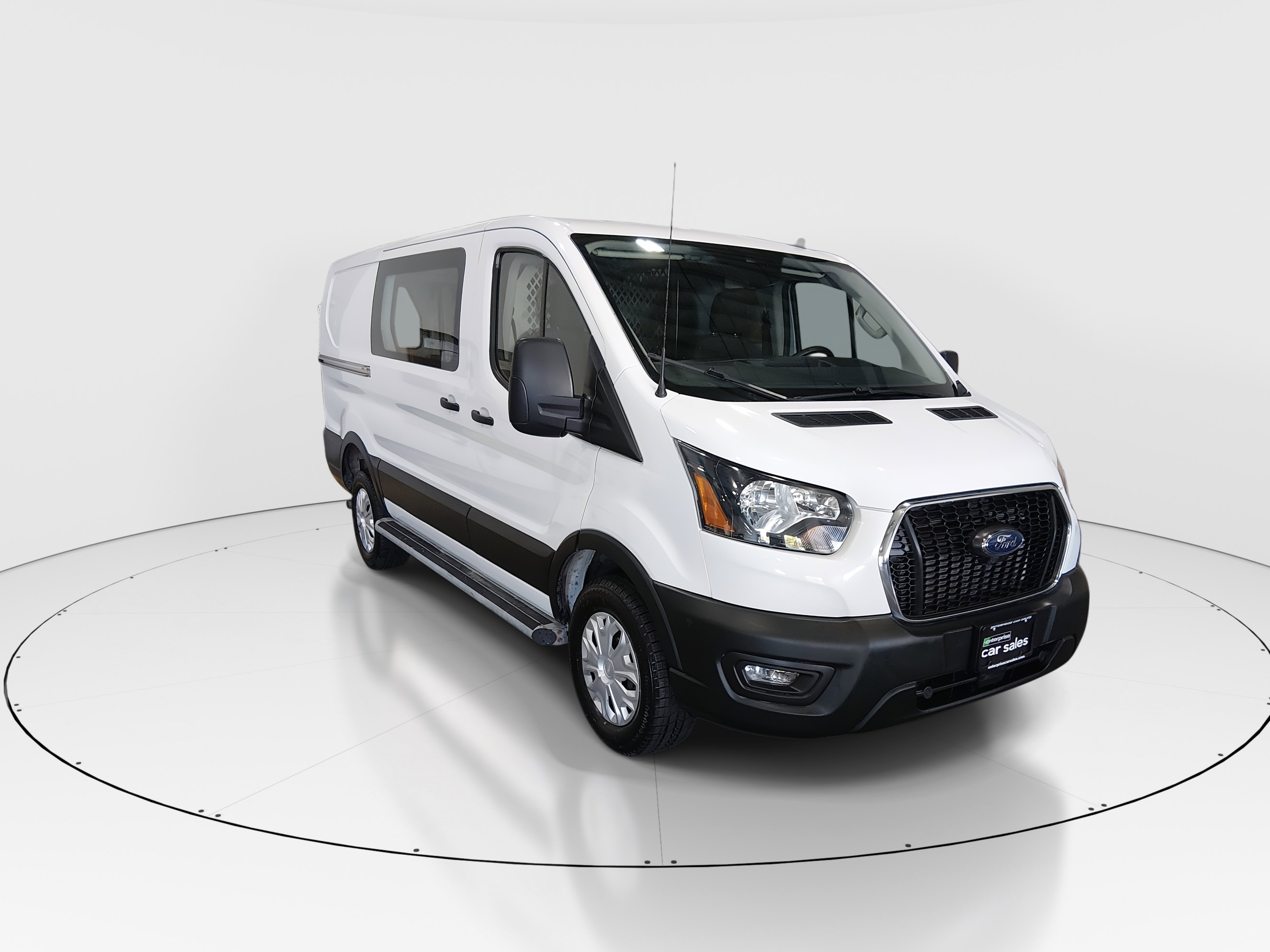 Used 2024 Ford Transit Cargo Van T-250 130" Low Rf 9070 GVWR RWD