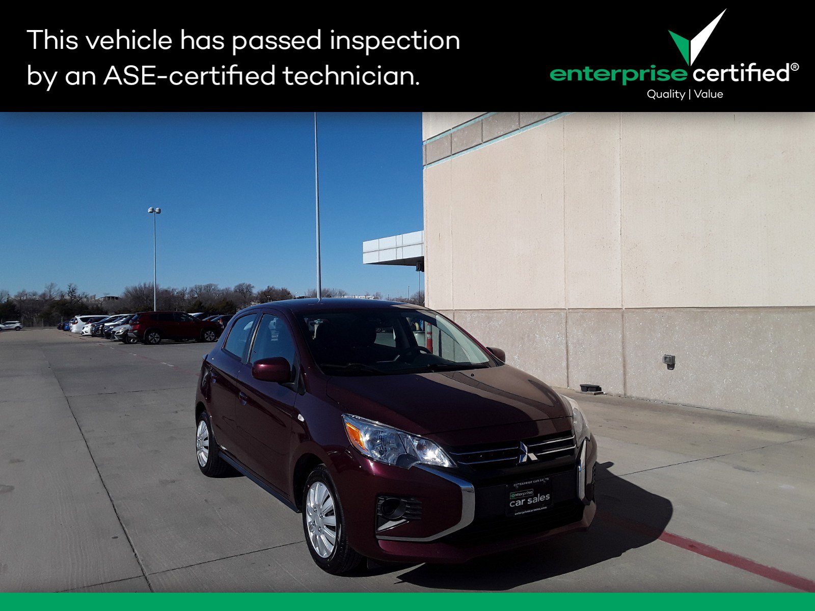 Used 2021 Mitsubishi Mirage ES CVT