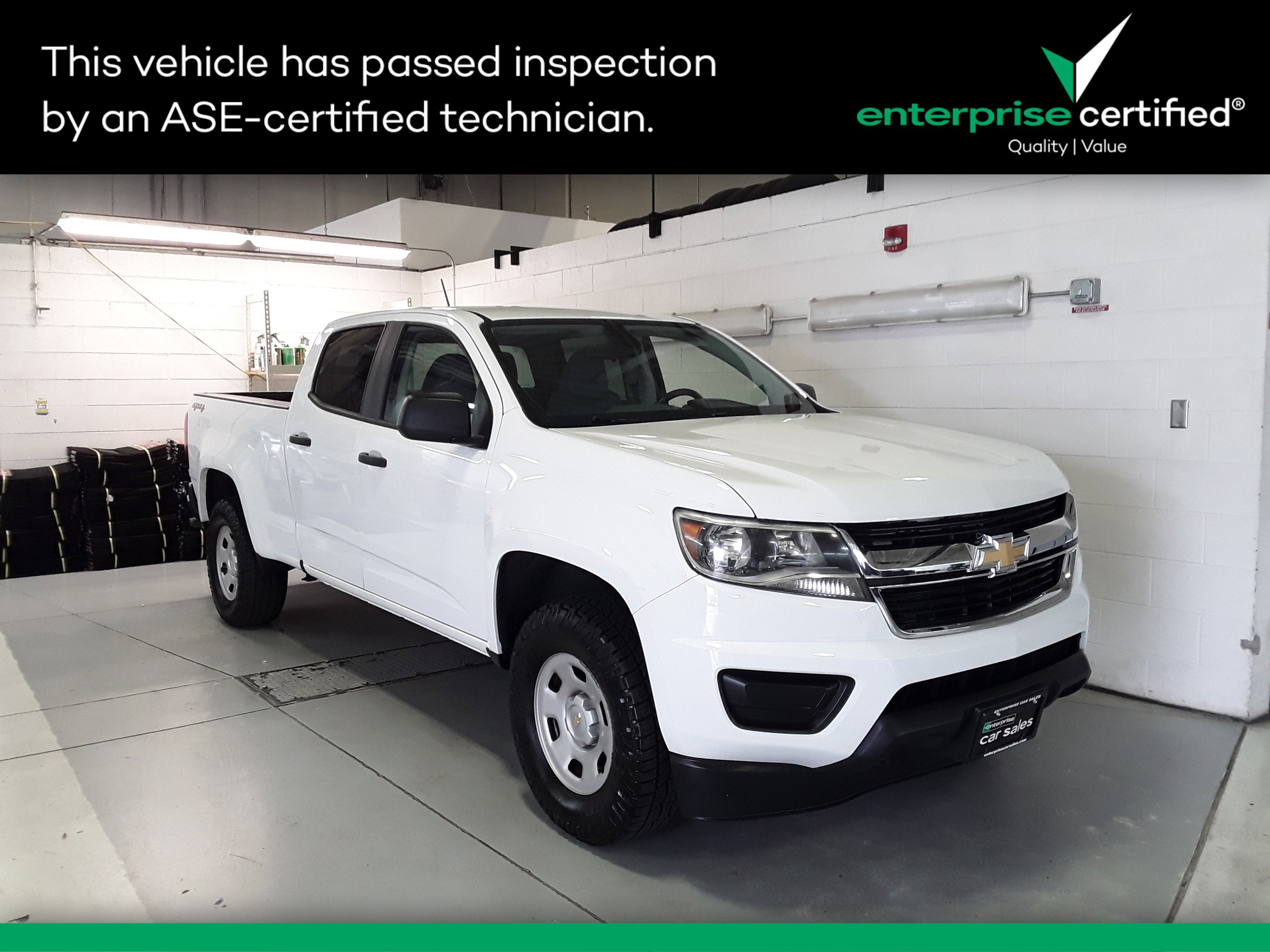 Used 2018 Chevrolet Colorado 4WD Crew Cab 128.3" Work Truck