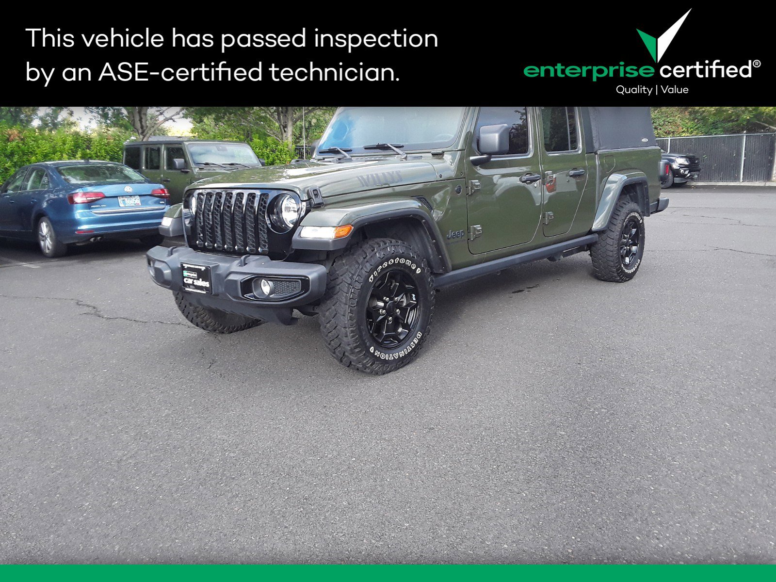 Used 2021 Jeep Gladiator Willys 4x4