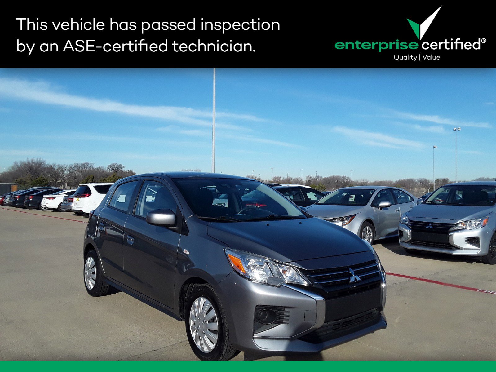 Used 2021 Mitsubishi Mirage ES CVT