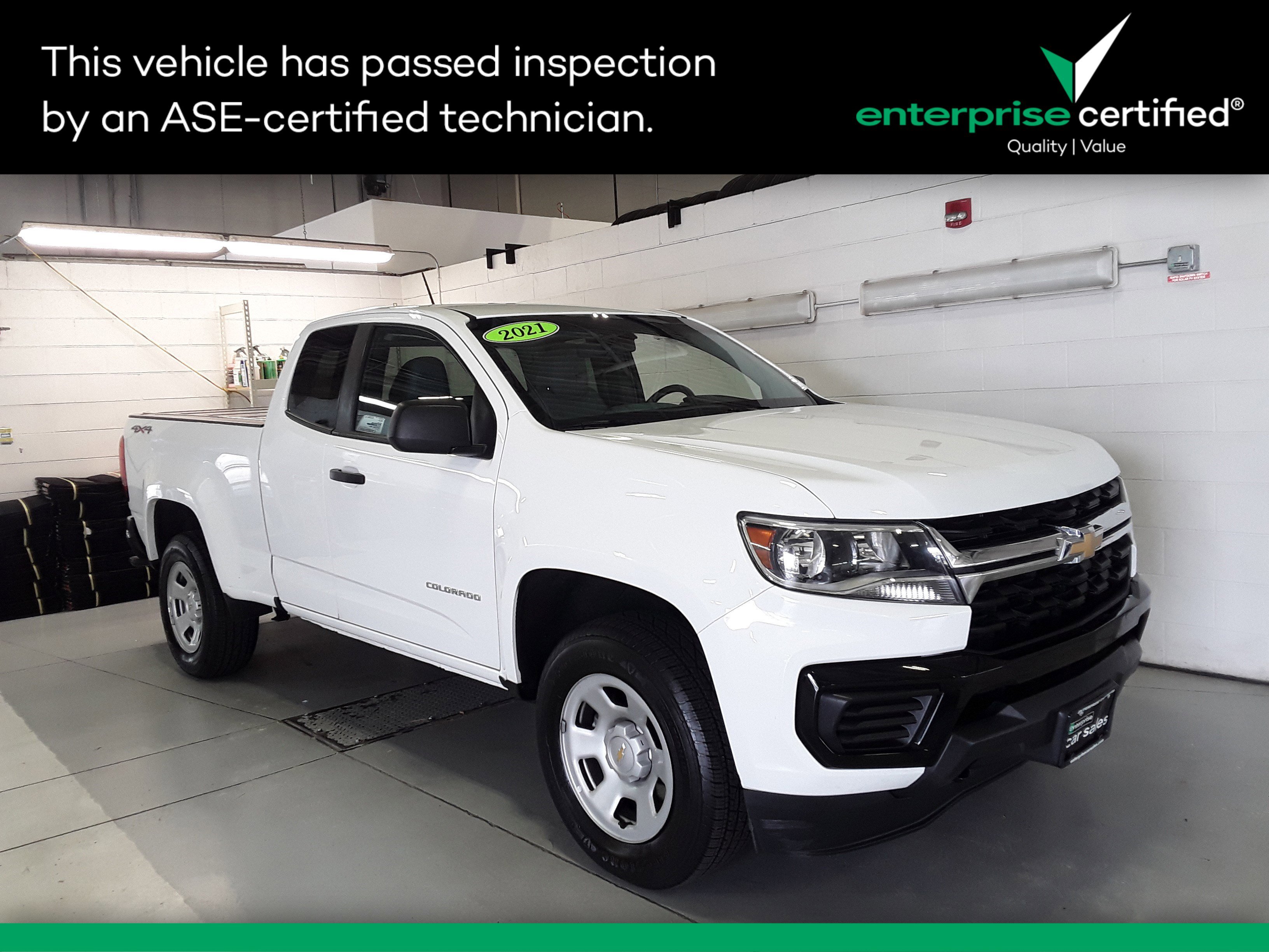 Used 2021 Chevrolet Colorado 4WD Ext Cab 128" Work Truck