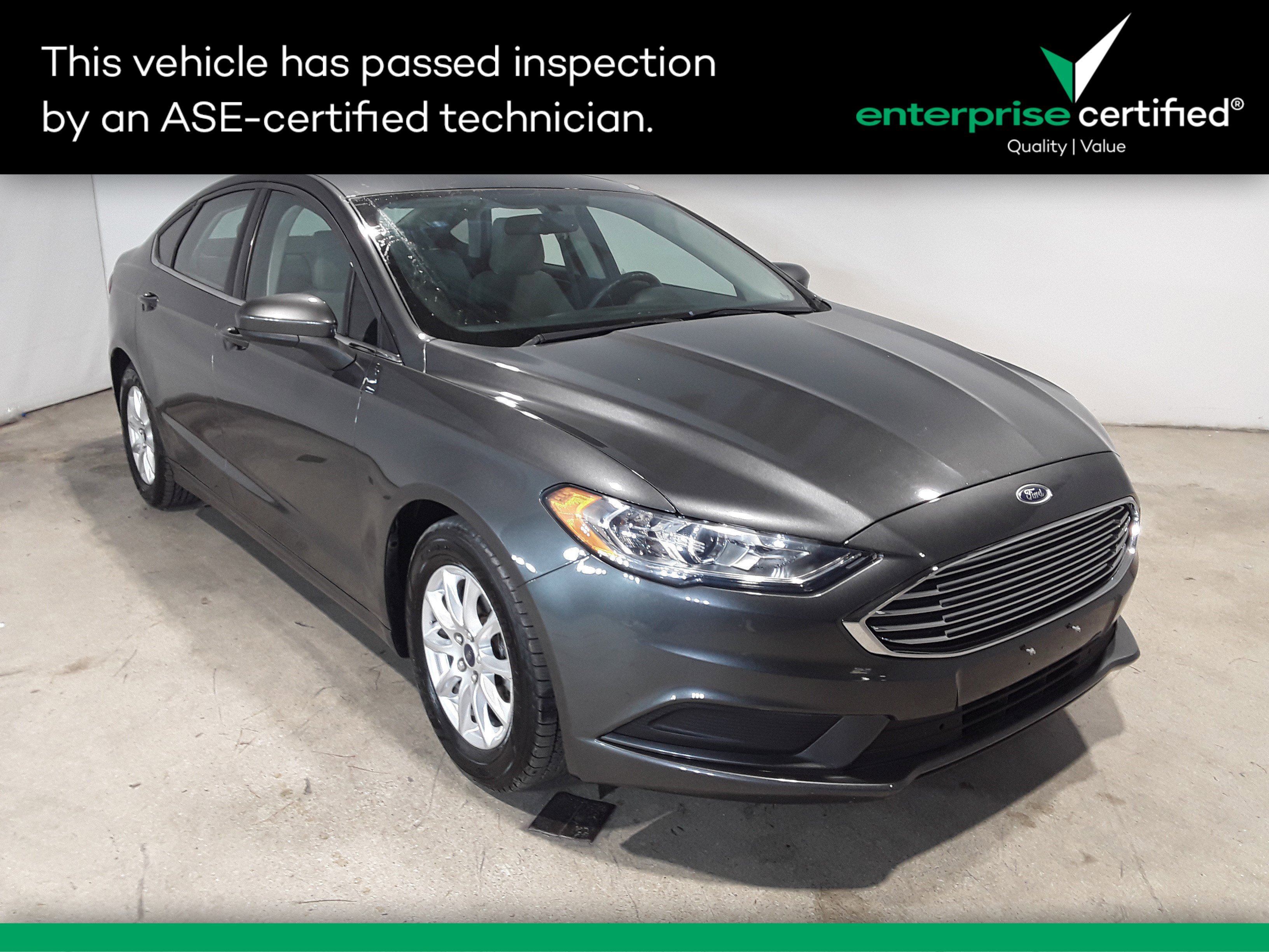 Used 2017 Ford Fusion S FWD