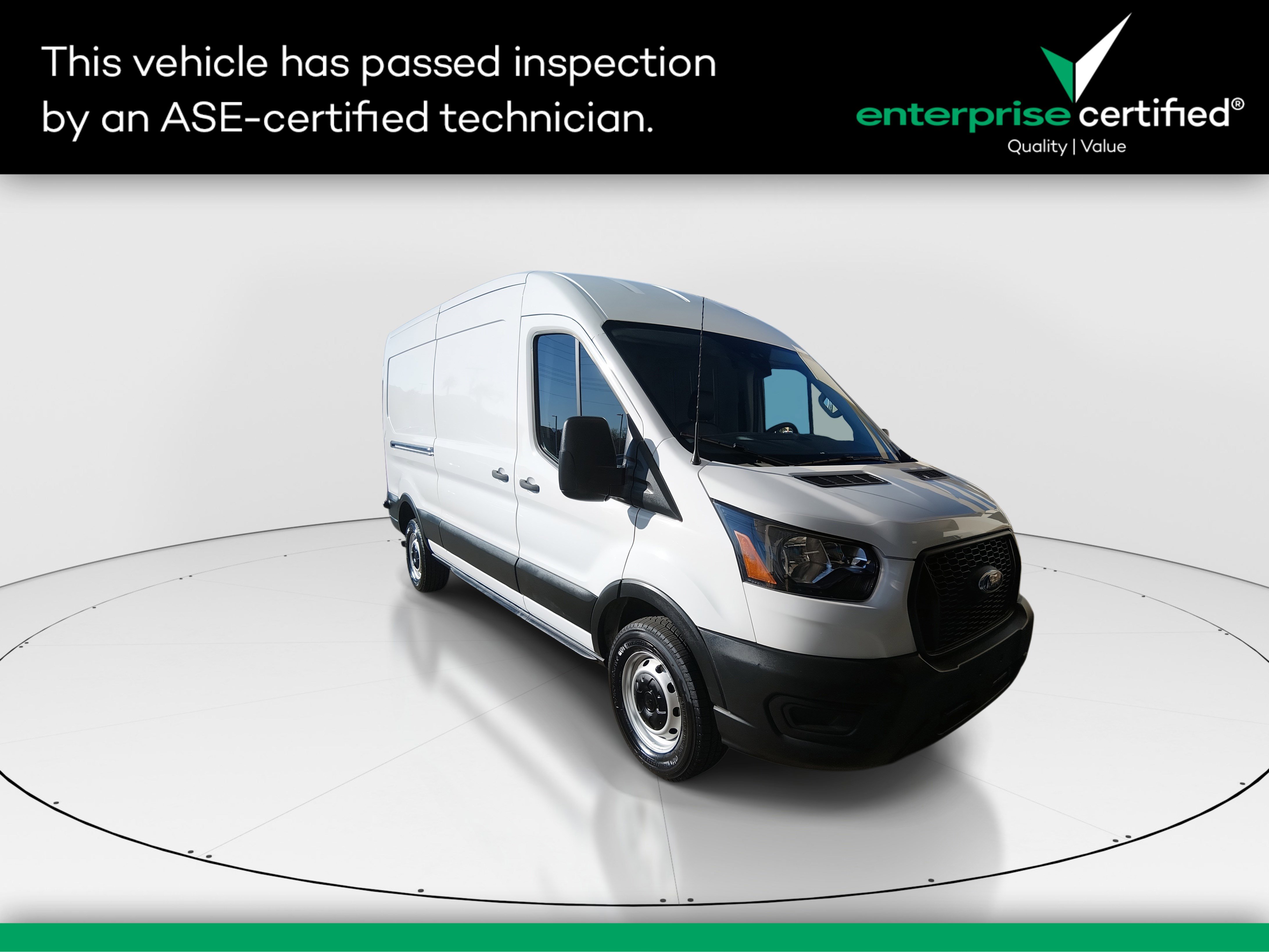 Used 2024 Ford Transit Cargo Van T-250 148" Med Rf 9070 GVWR RWD