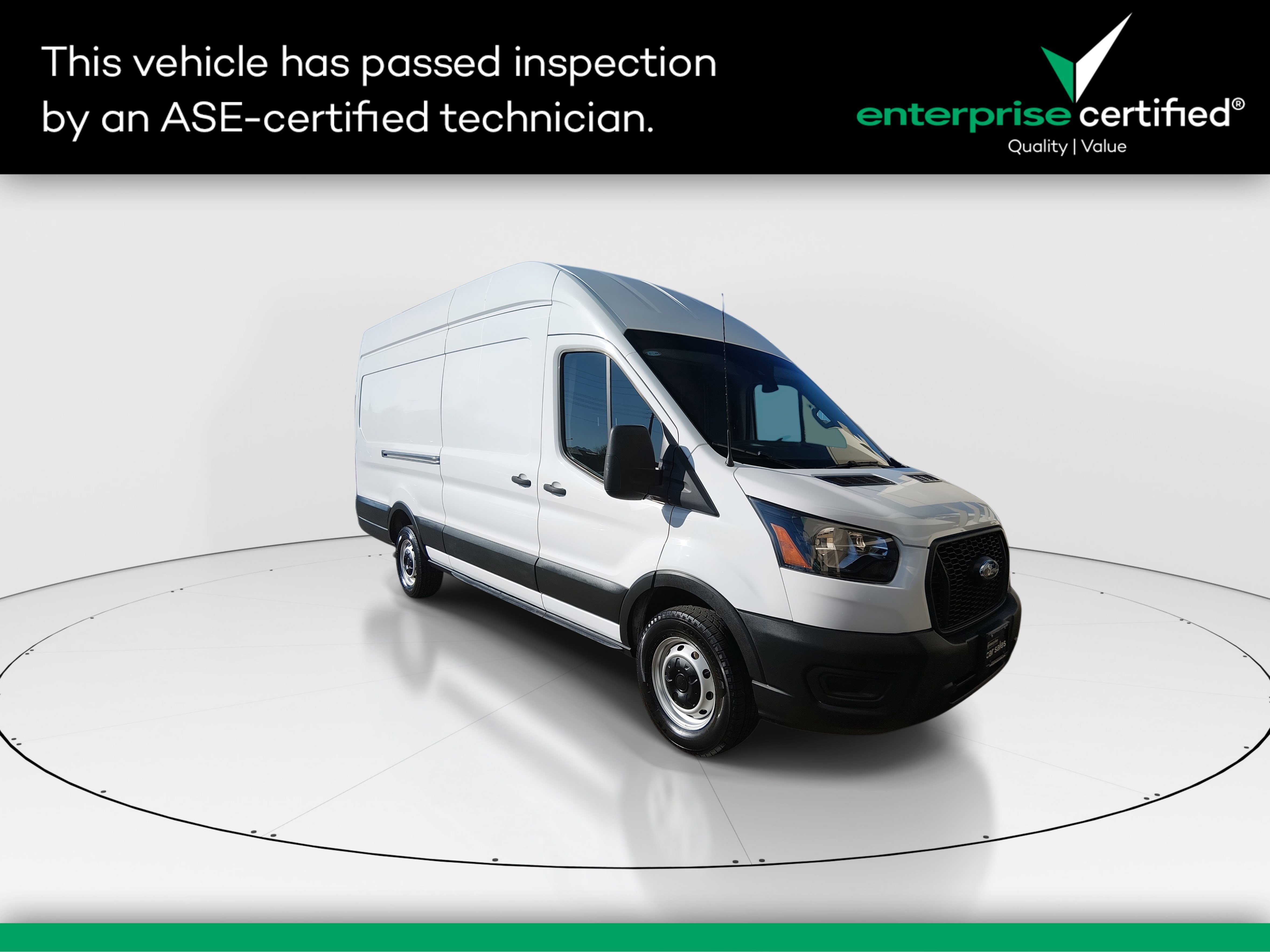 Used 2023 Ford Transit Cargo Van T-250 148" EL Hi Rf 9070 GVWR RWD