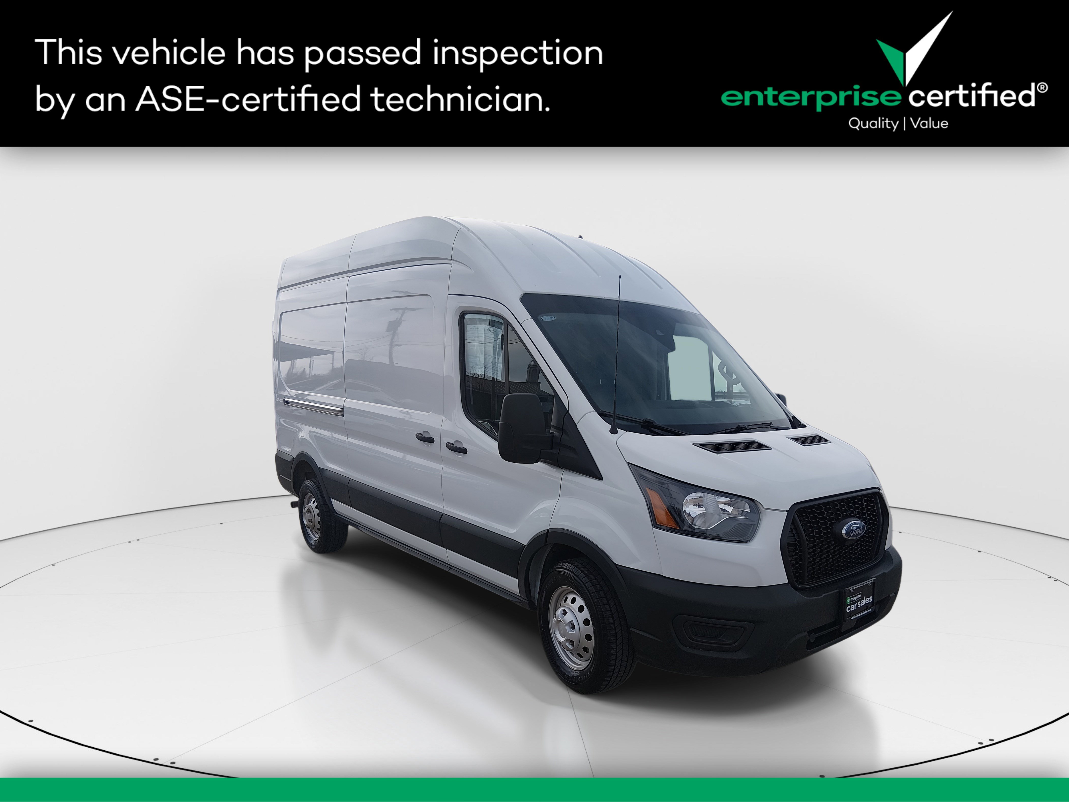 Used 2023 Ford Transit Cargo Van T-250 148" Hi Rf 9070 GVWR AWD