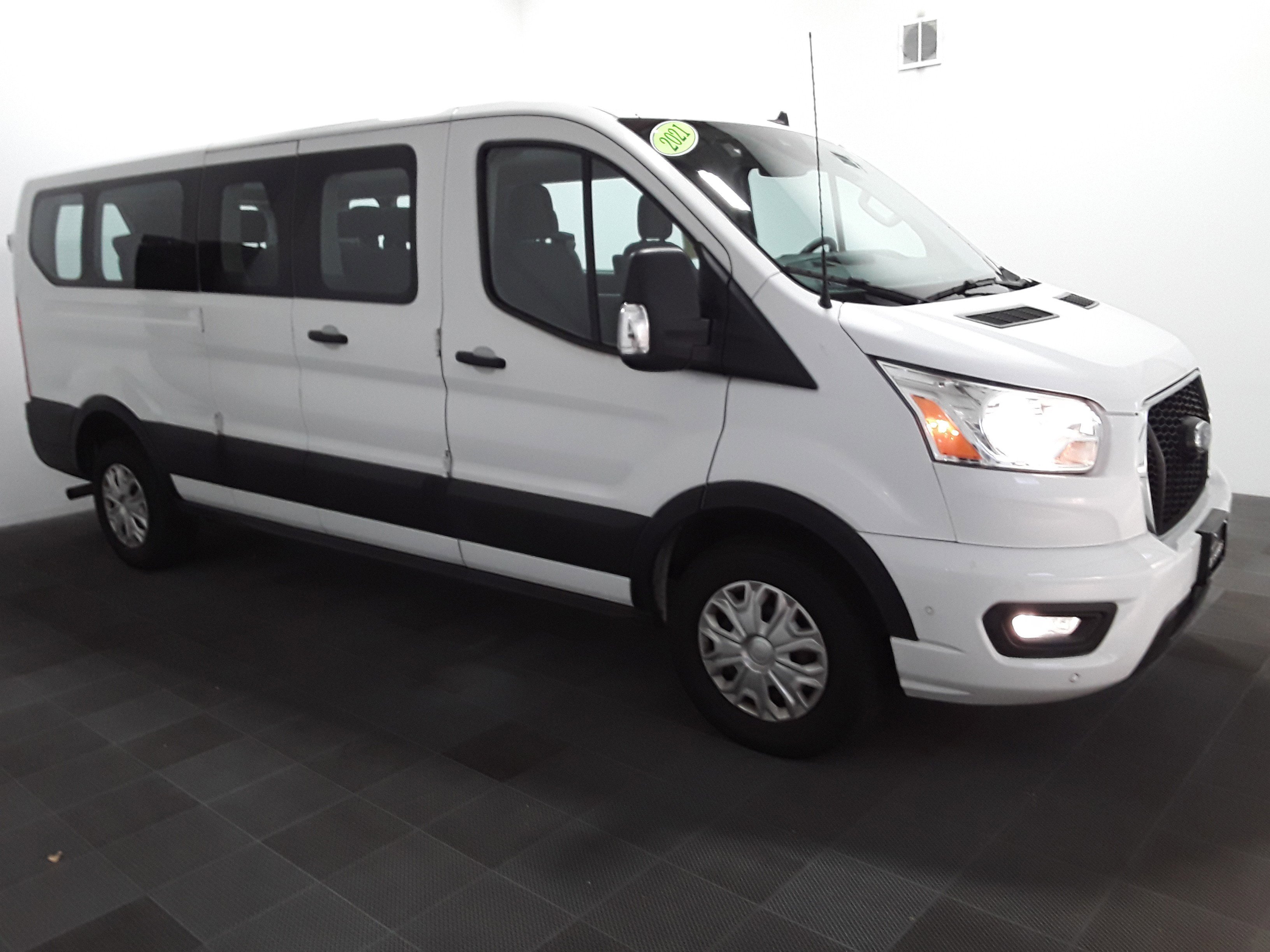 Used 2021 Ford Transit Passenger Wagon T-350 148" Low Roof XLT RWD