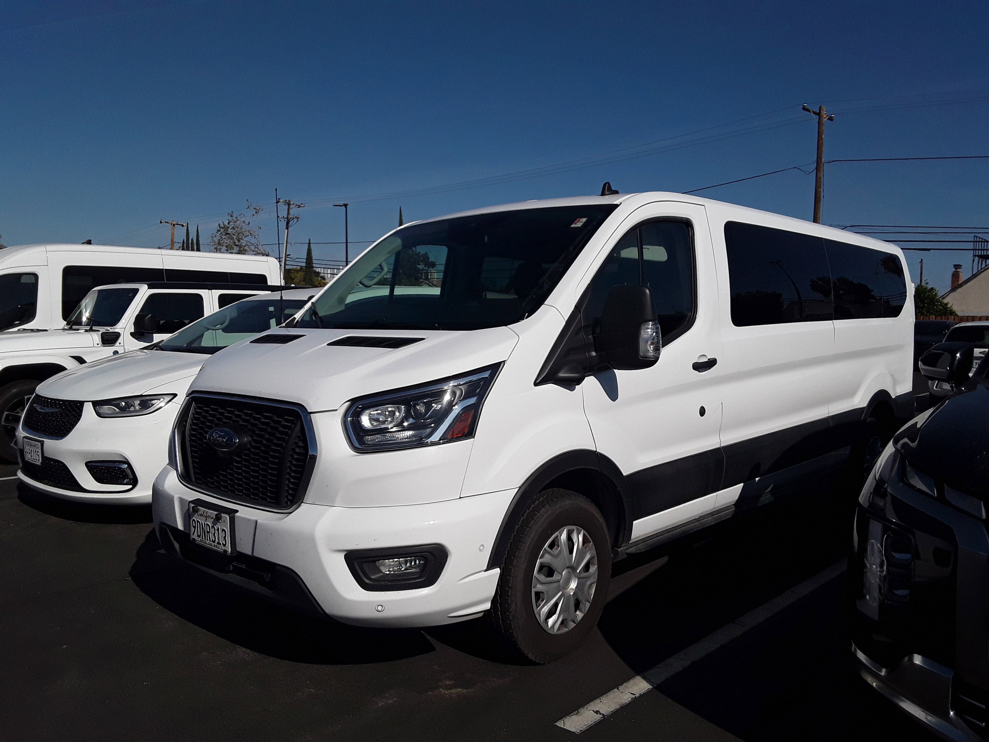 Used 2023 Ford Transit Passenger Wagon XLT T-350 148" Low Roof RWD