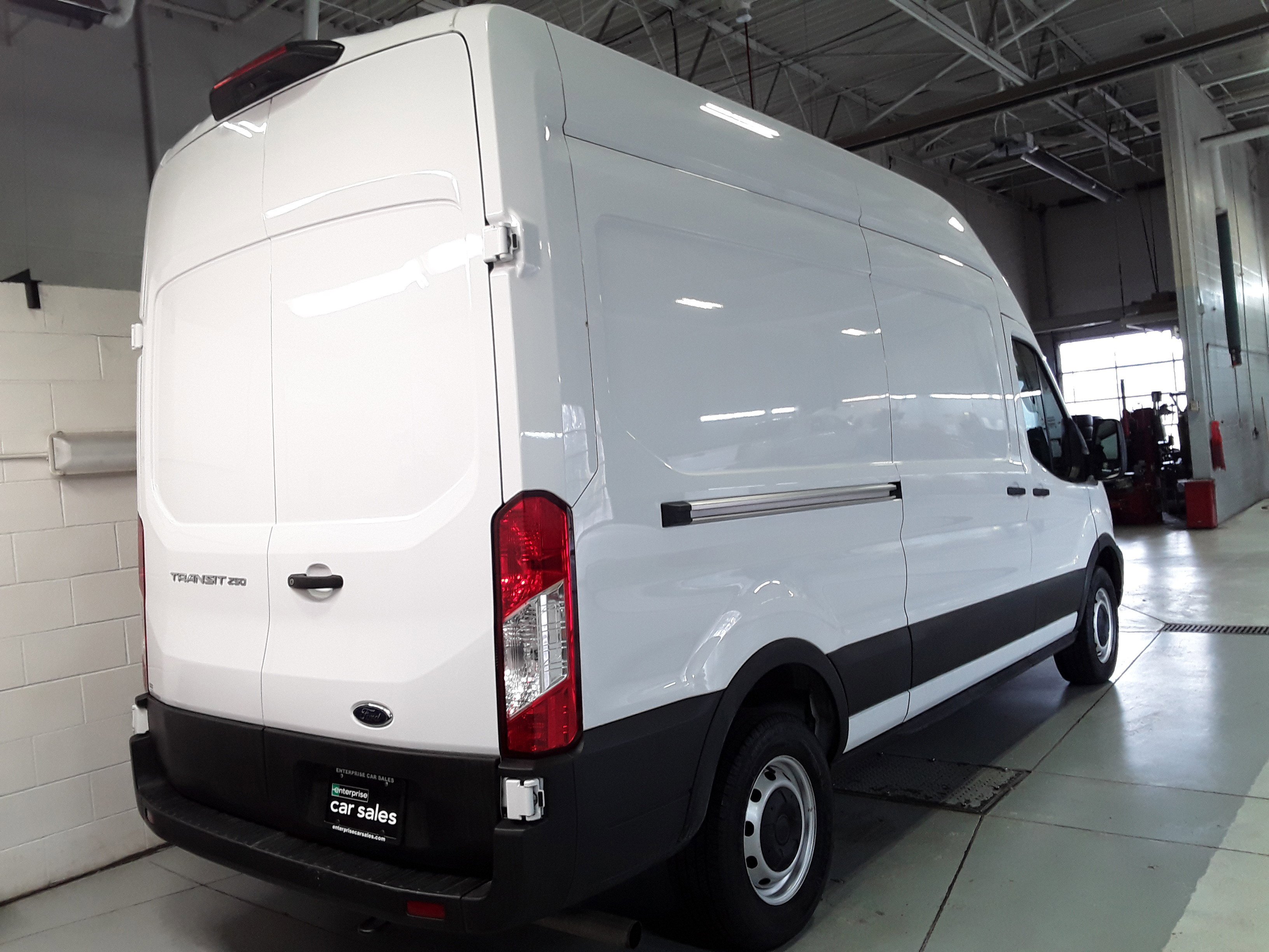 Image 4 of Used 2023 Ford Transit Cargo Van T-250 148" Hi Rf 9070 GVWR RWD