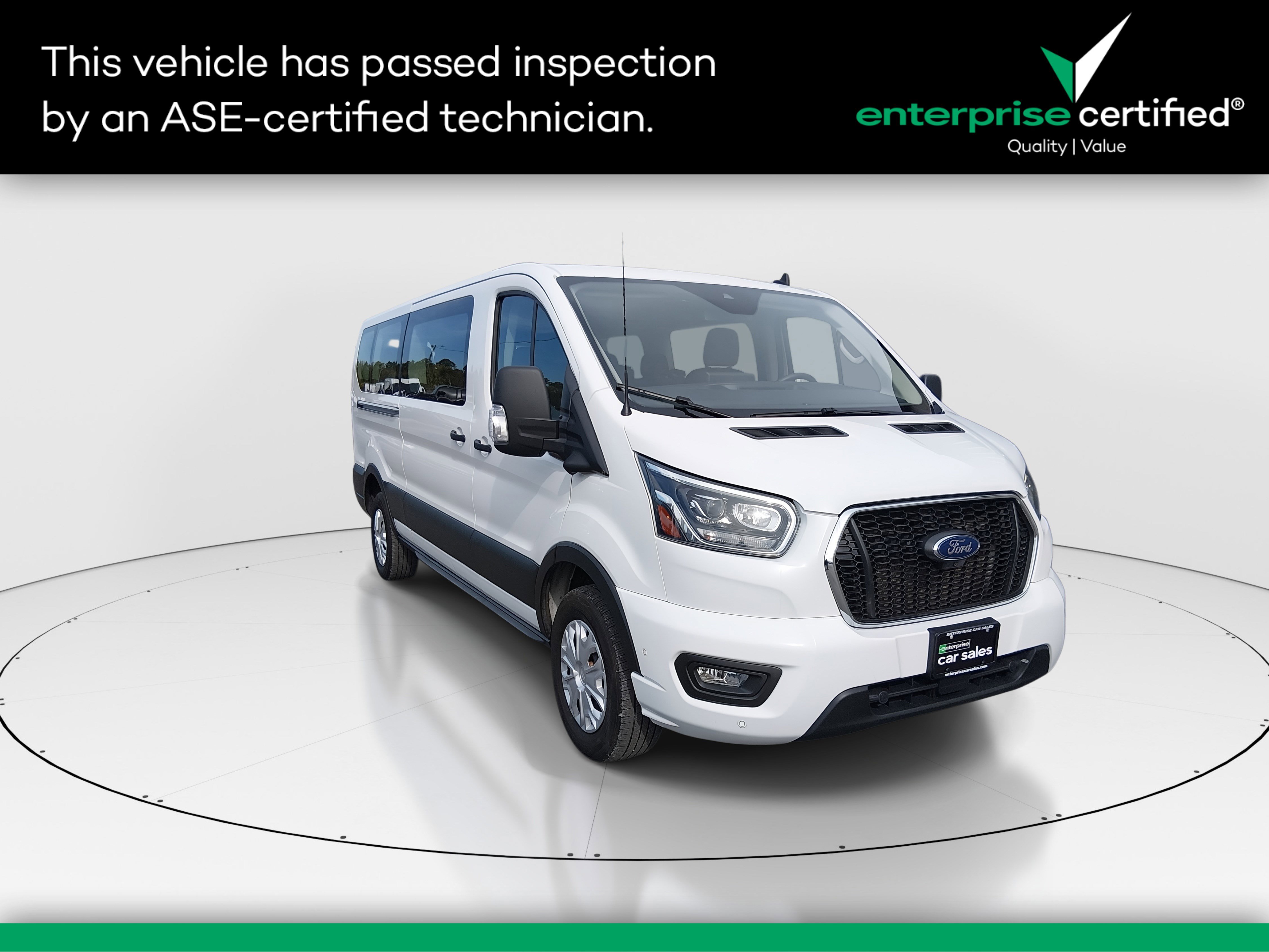 Used 2023 Ford Transit Passenger Wagon T-350 148" Low Roof XLT RWD