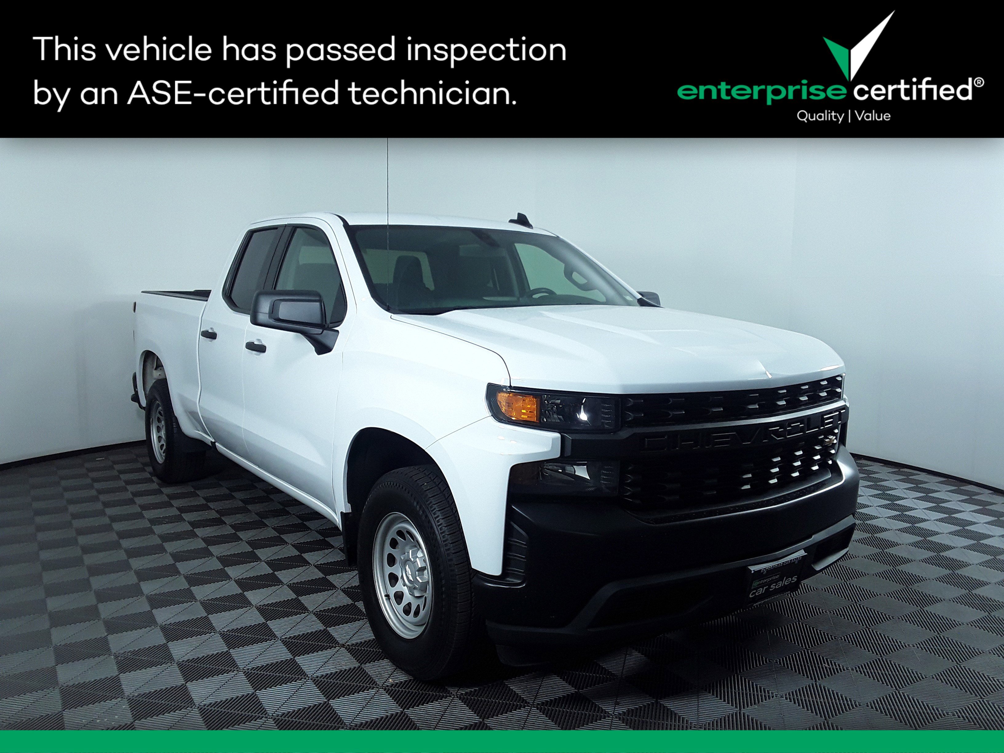 Used 2021 Chevrolet Silverado 1500 2WD Double Cab 147" Work Truck