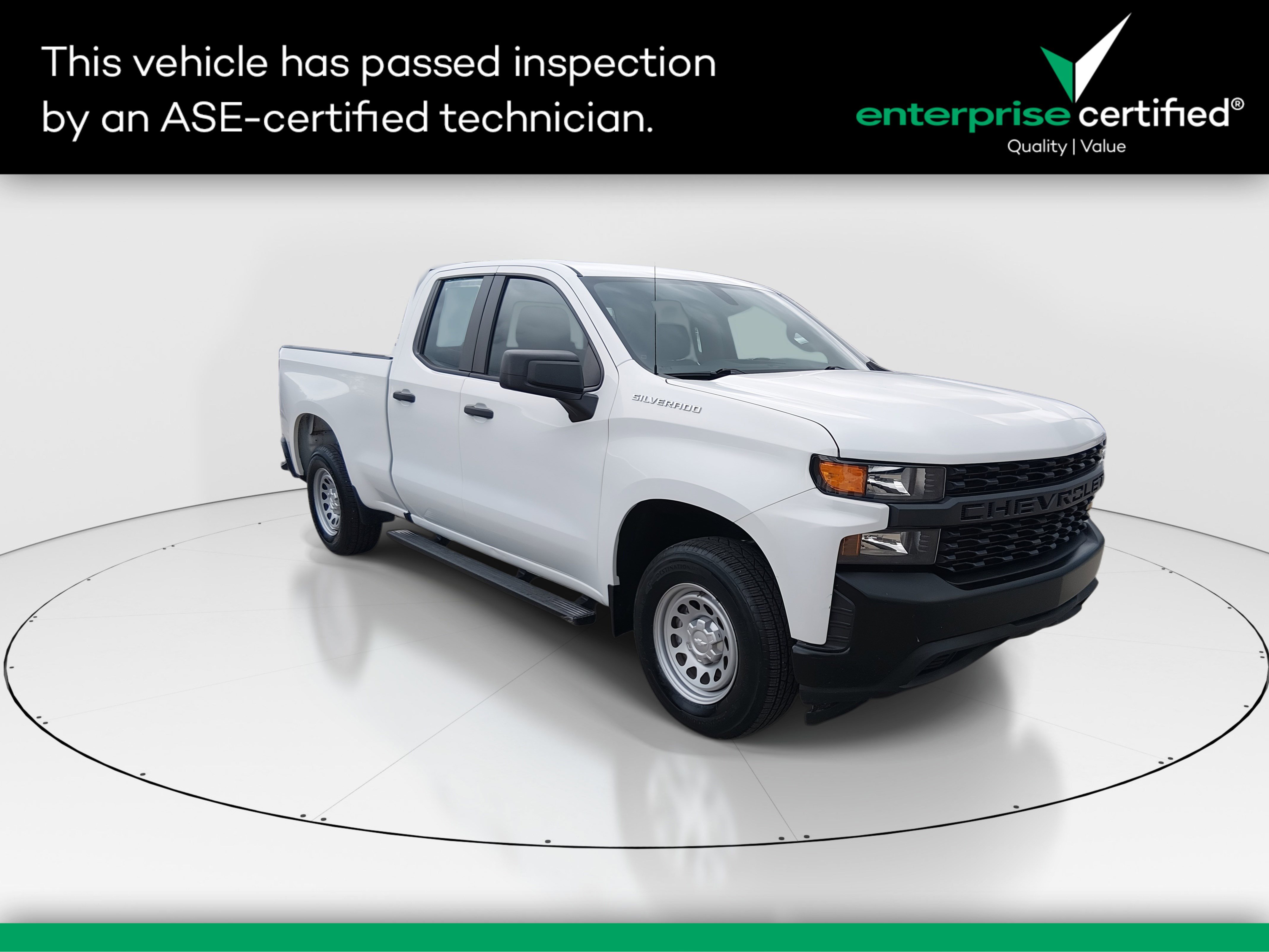 Used 2021 Chevrolet Silverado 1500 2WD Double Cab 147" Work Truck