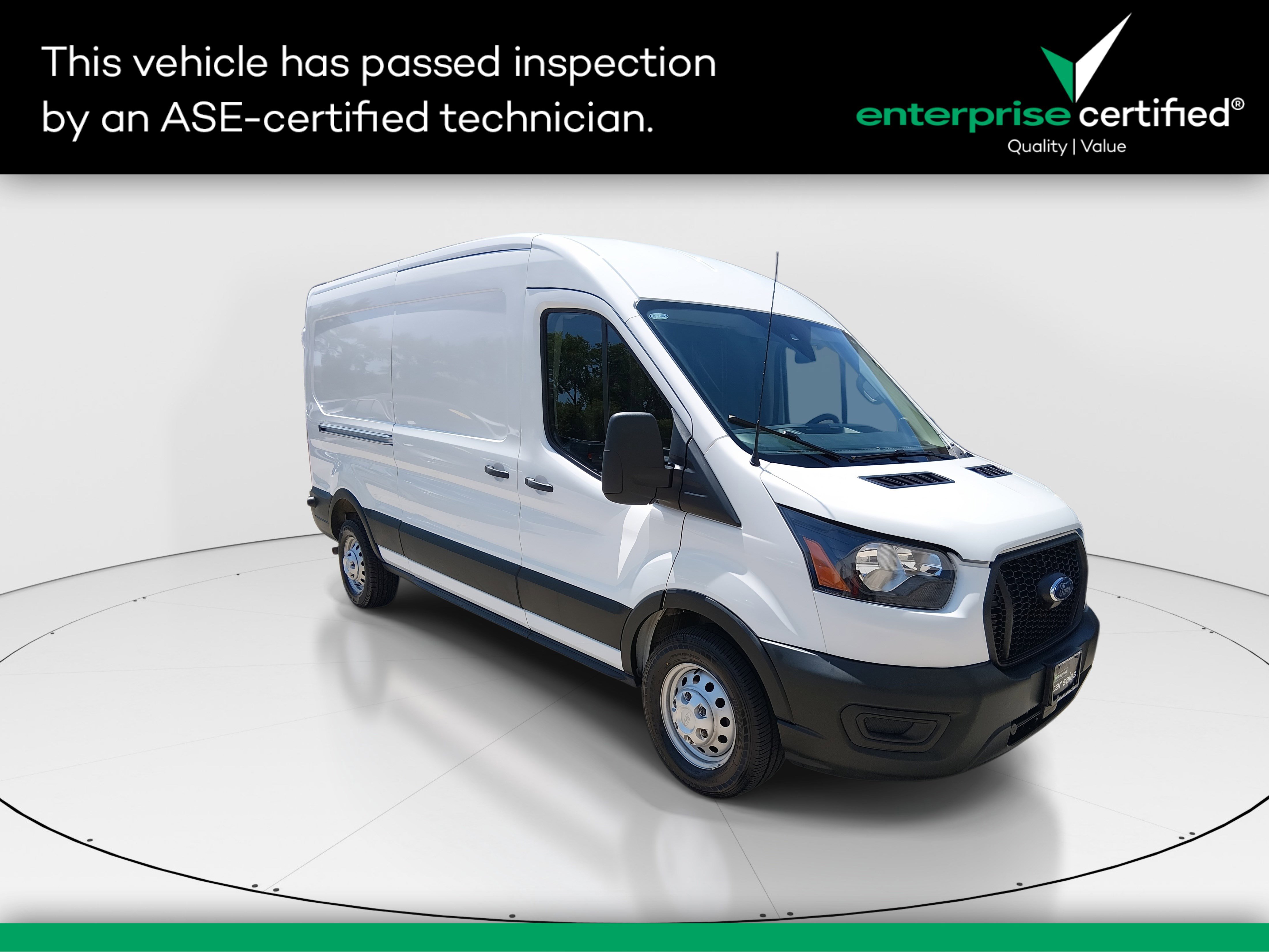 Used 2024 Ford Transit Cargo Van T-250 148" Med Rf 9070 GVWR AWD