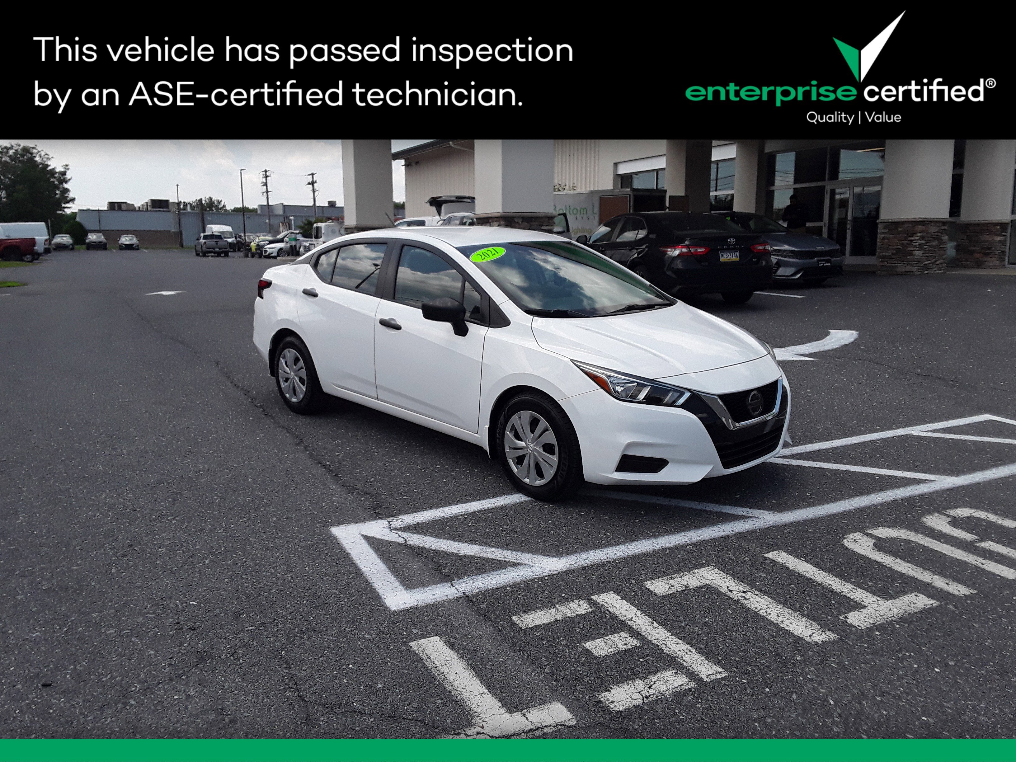 Used 2021 Nissan Versa S CVT