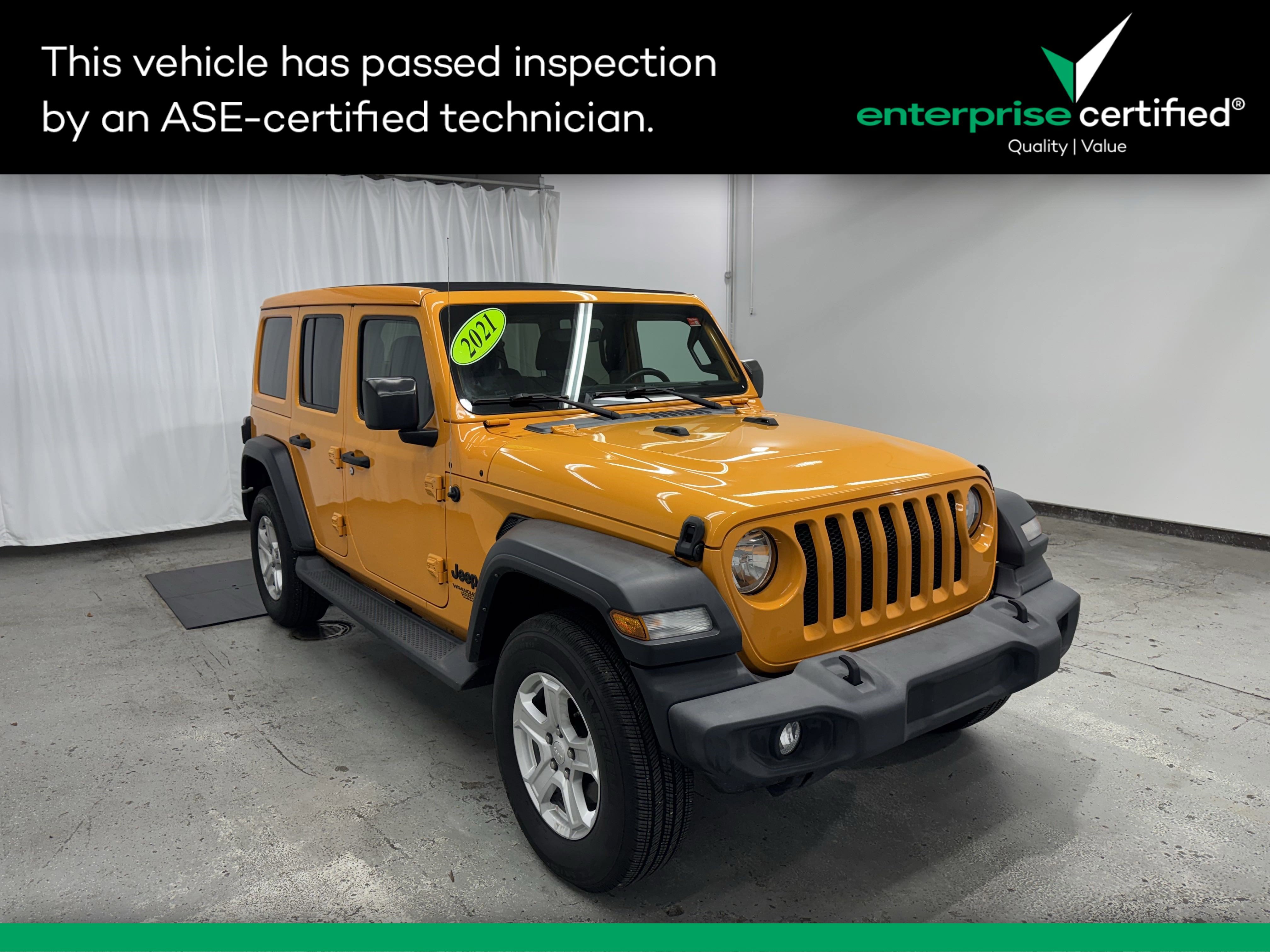 Used 2021 Jeep Wrangler Unlimited Sport S 4x4