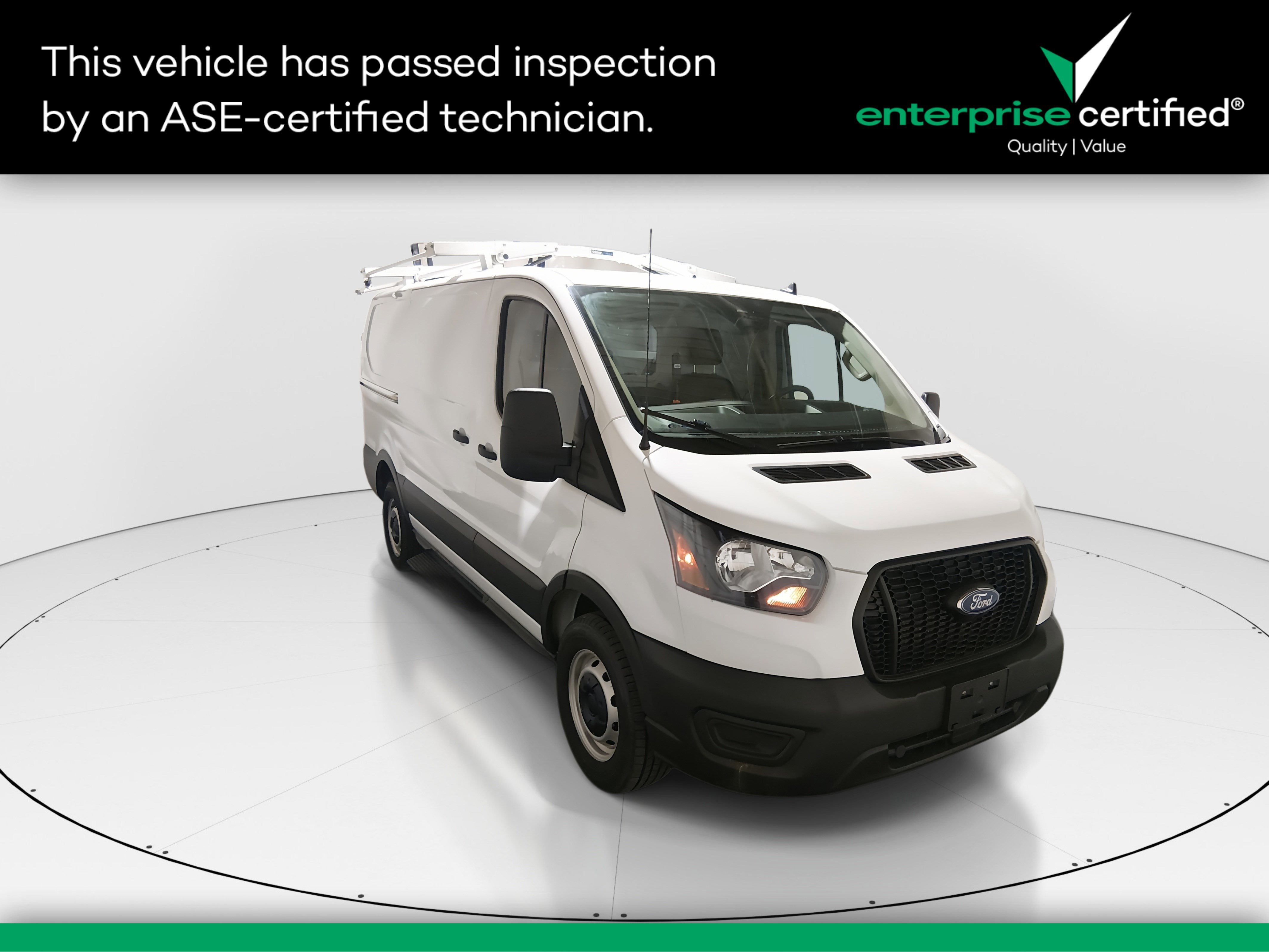 Used 2023 Ford Transit Cargo Van T-350 130" Low Rf 9500 GVWR RWD